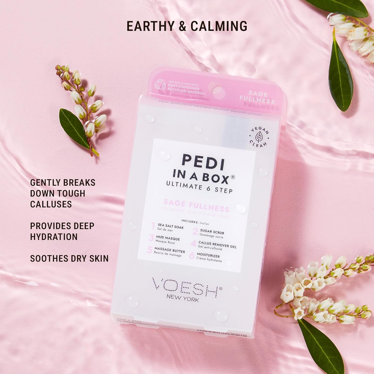 Voesh Pedi In a Box Ultimate 6-Step Pack