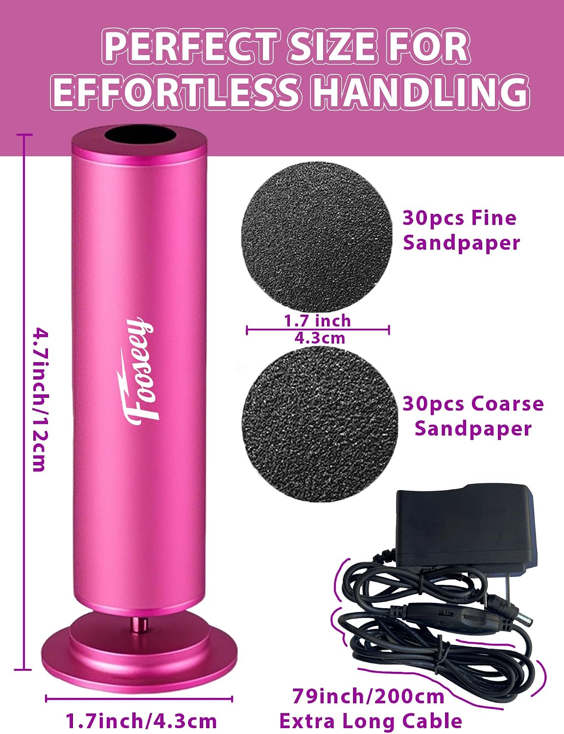 Fooseey Electric Foot File Tool