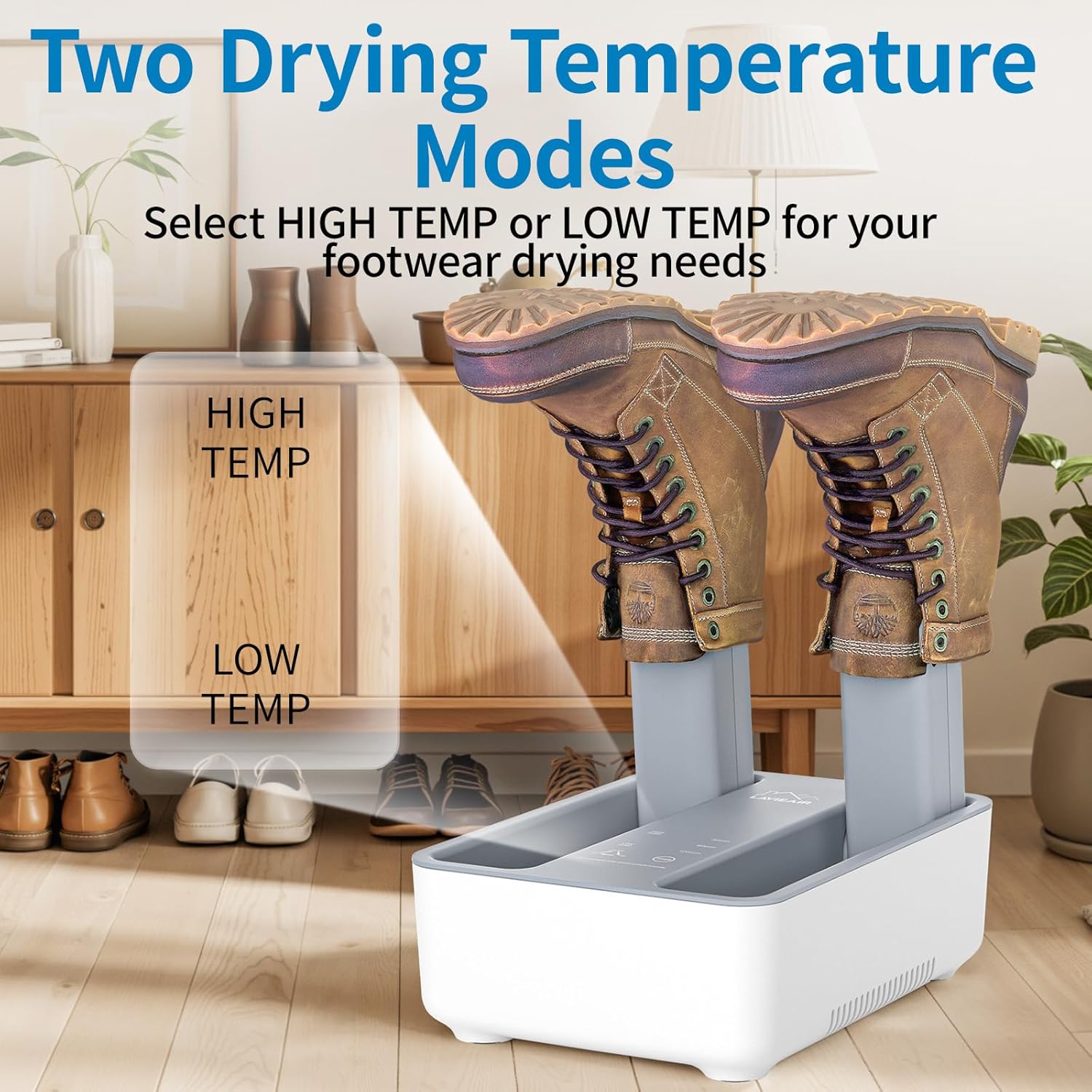 Lavieair Boot Dryer com Hoses Retráteis