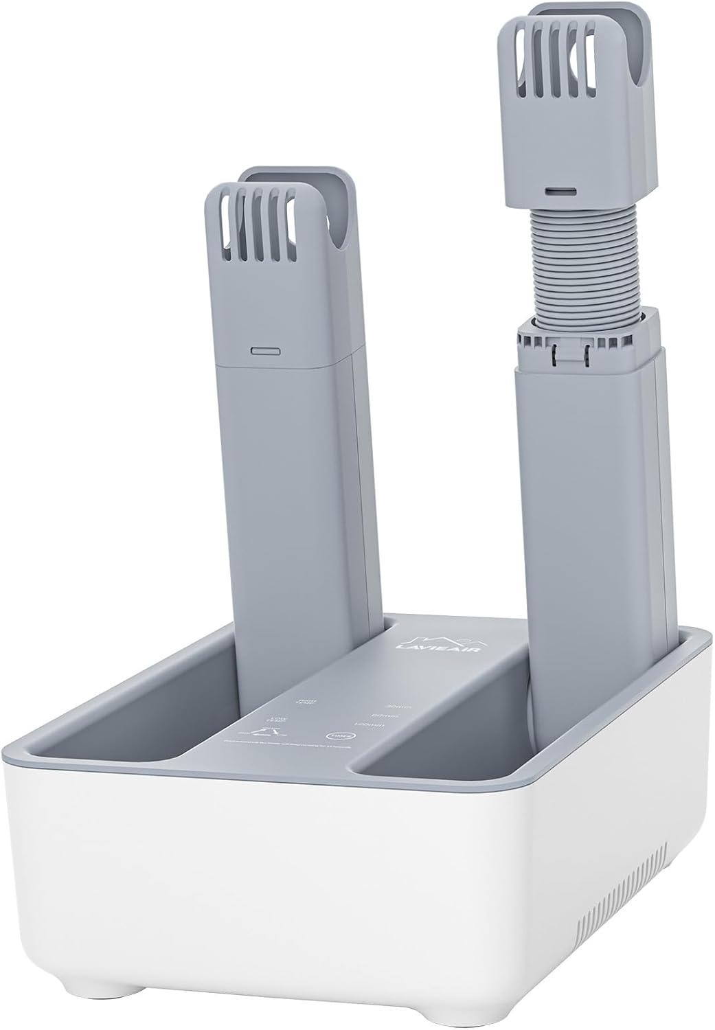 Introduces the overall form factor, portability, and retractable-hose design at a glance.