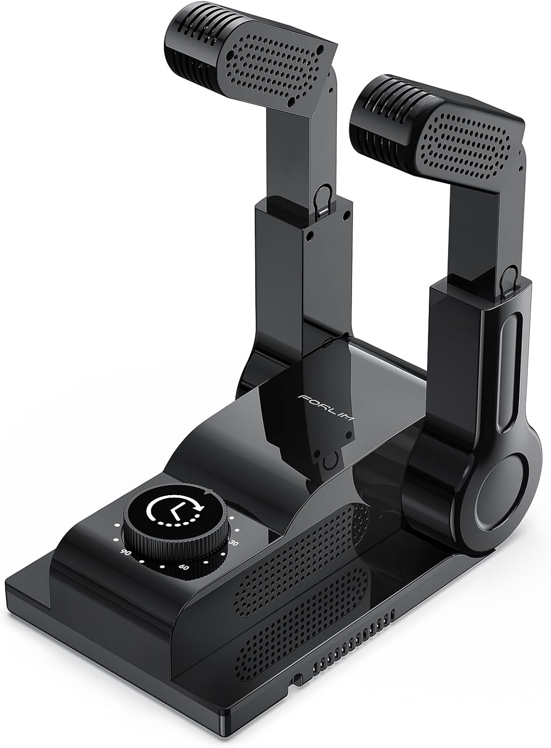 Overall design, compact footprint, and the main drying mechanism with dual ports.