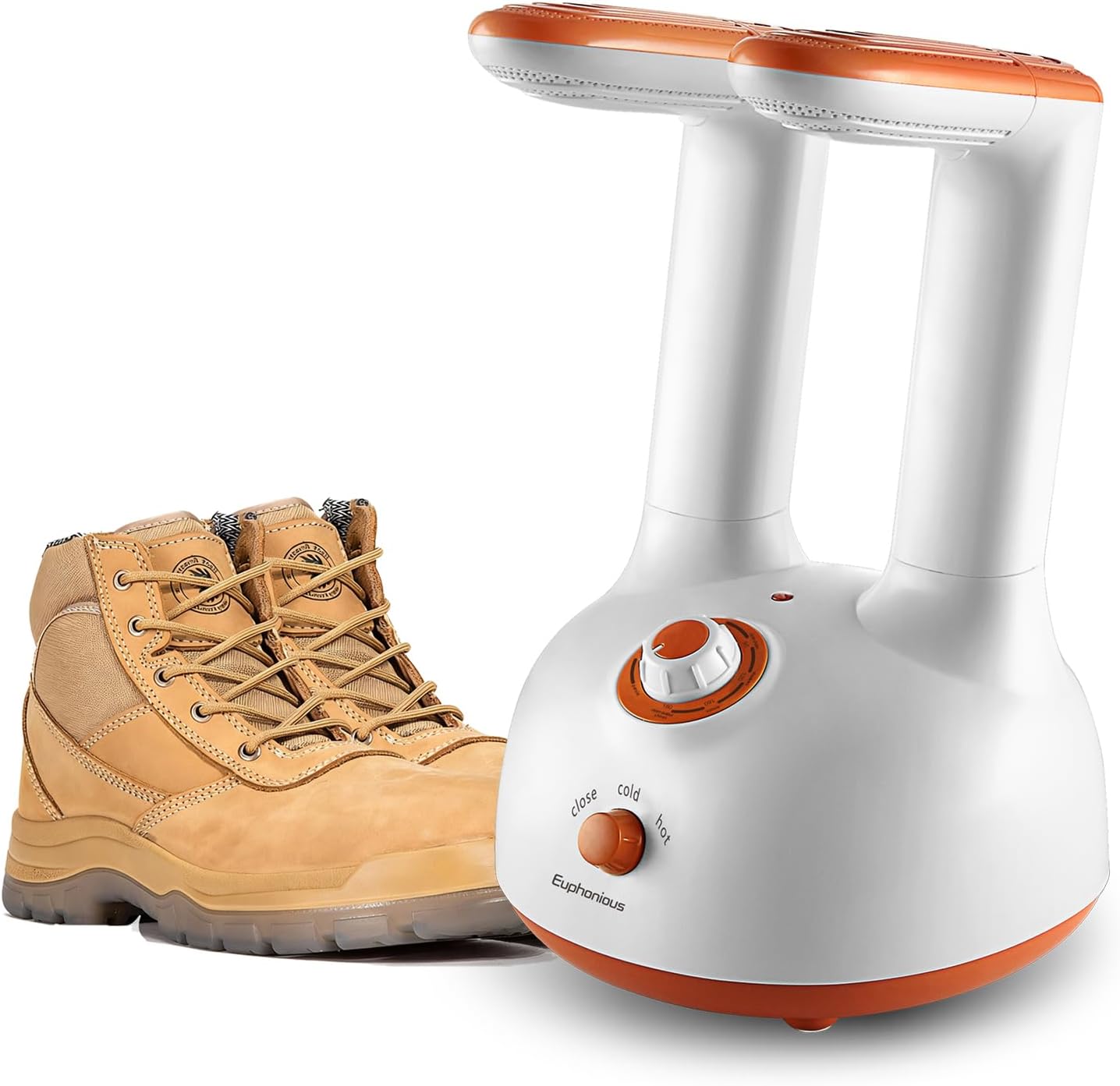 Shows the overall product design, color scheme, and form factor at a glance.