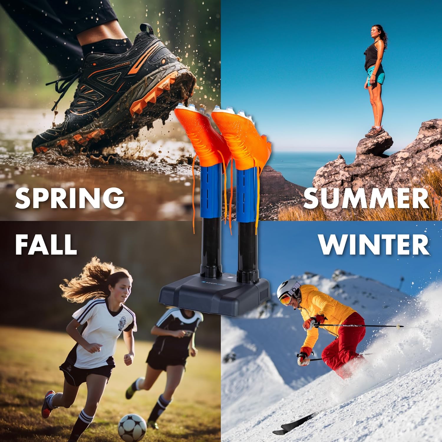 Keepdry Quiet Fanless Boot Dryer