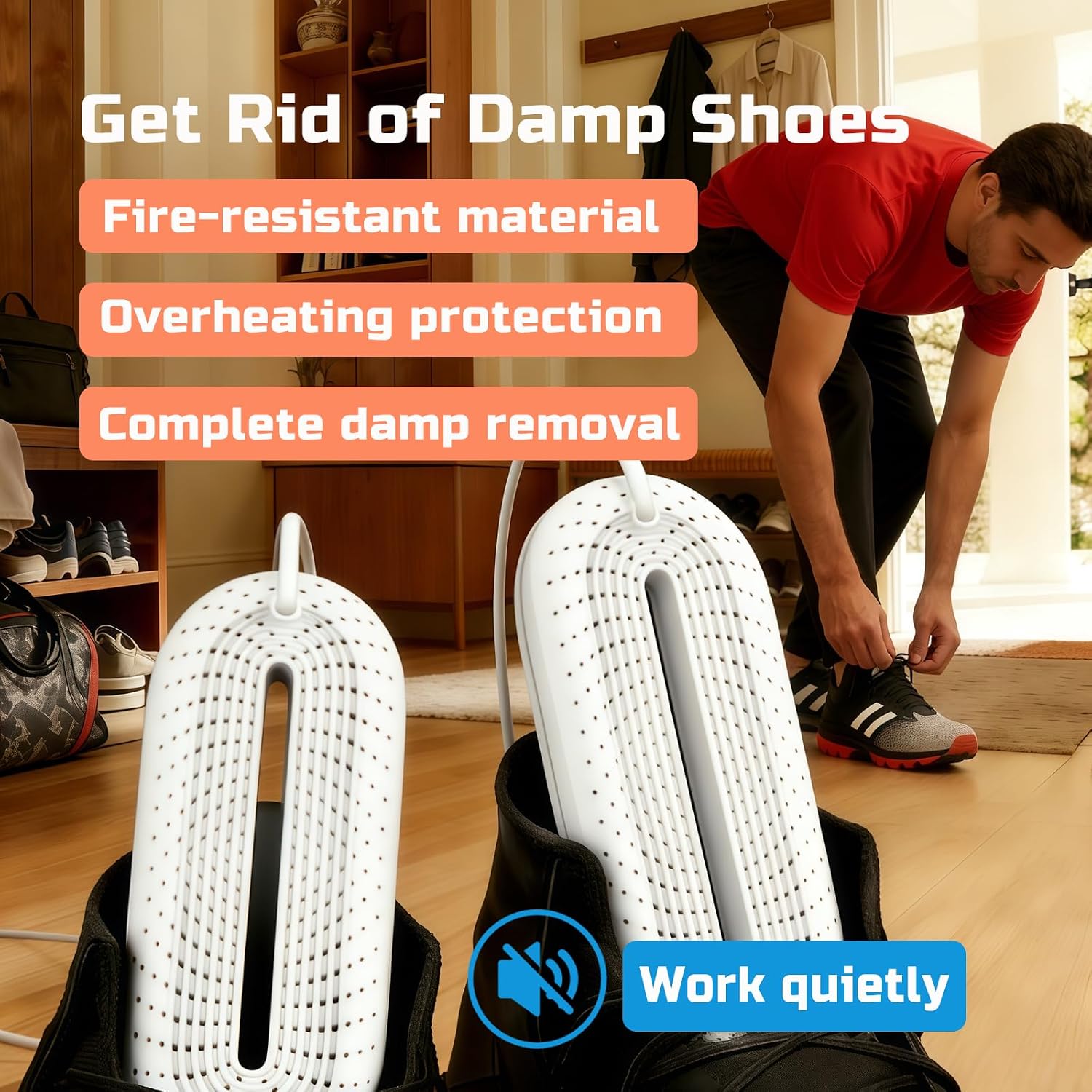 Joytential Electric Boot Dryer With Timer