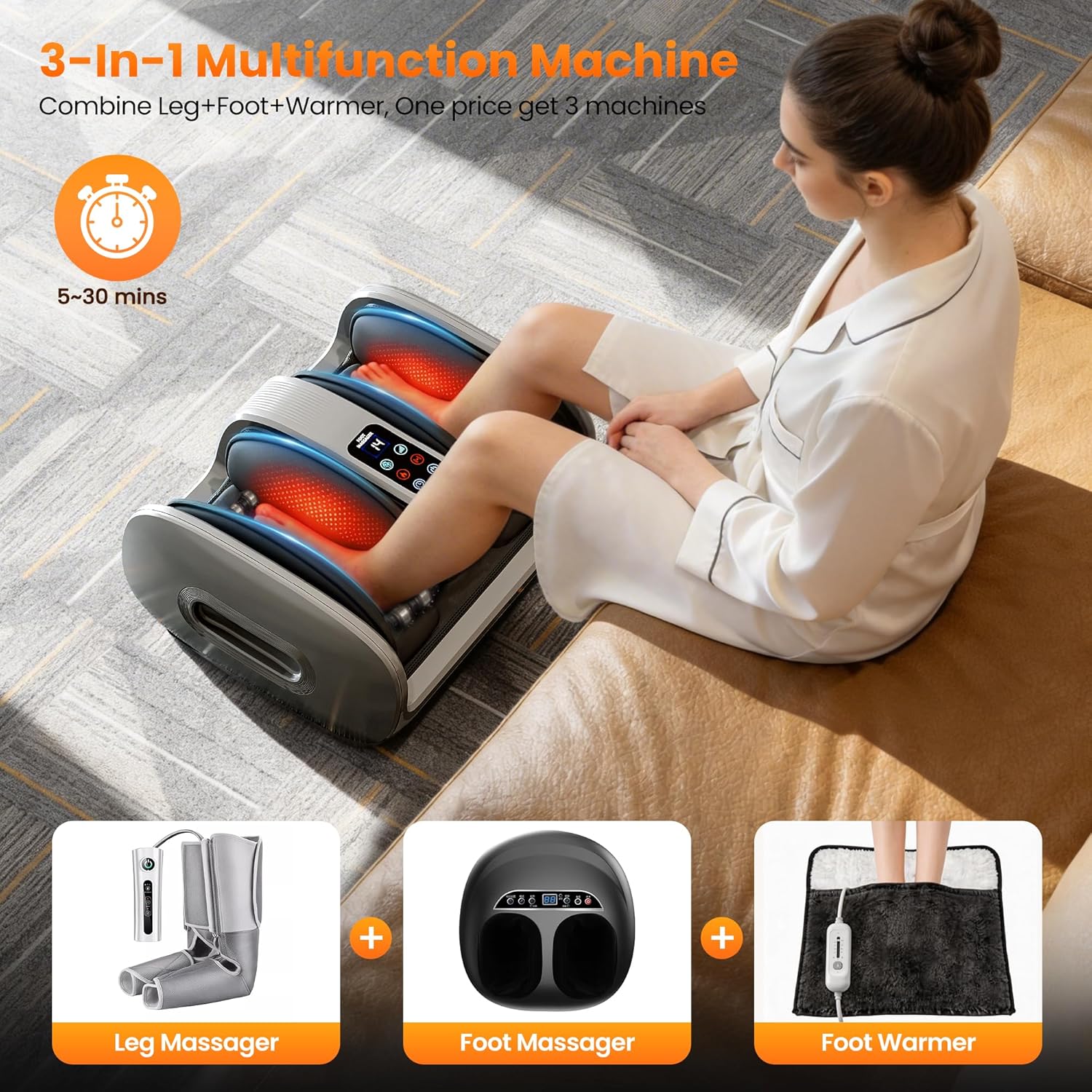Aepr Shiatsu Foot And Leg Massager