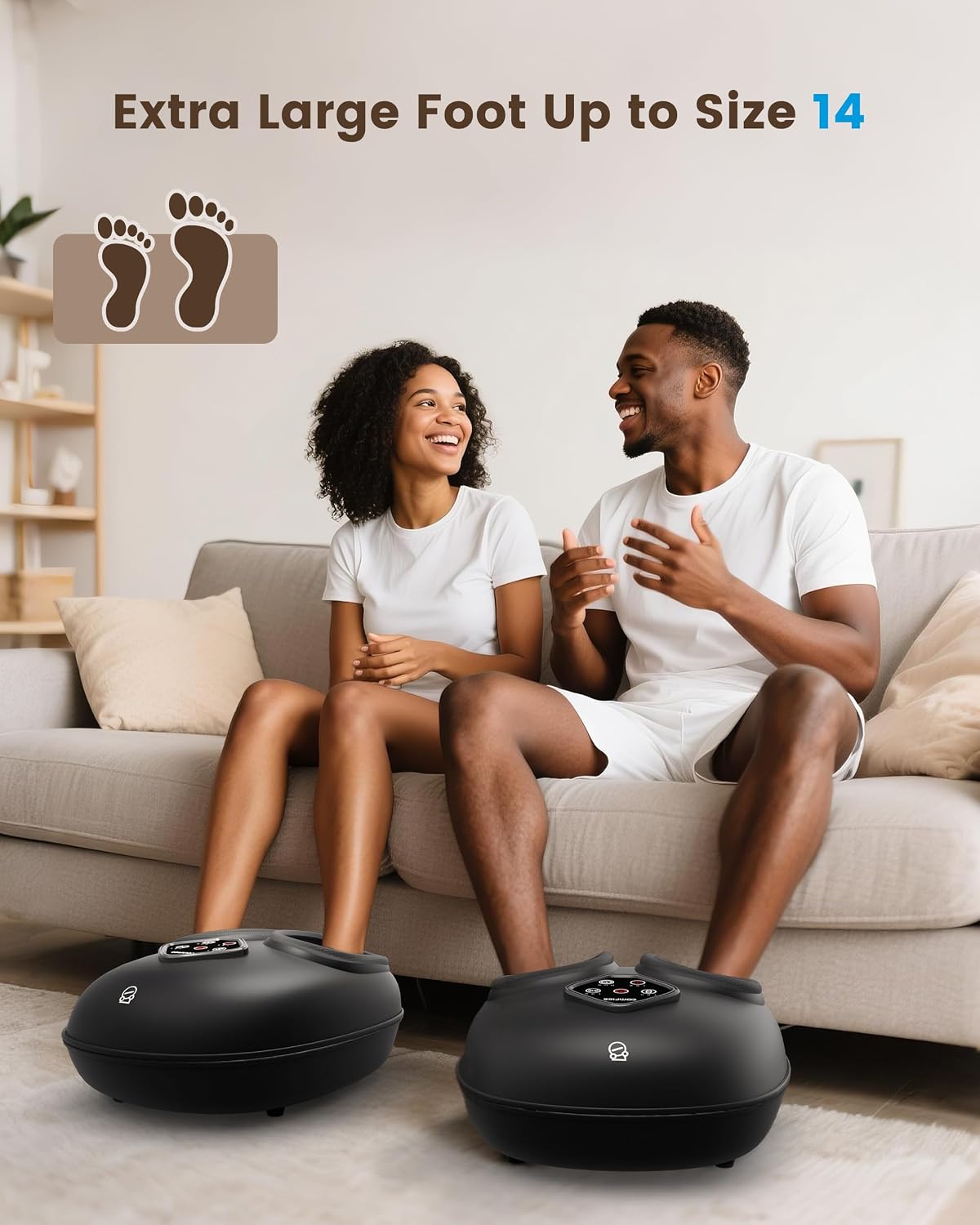 Comfier Shiatsu Foot Massager With Heat