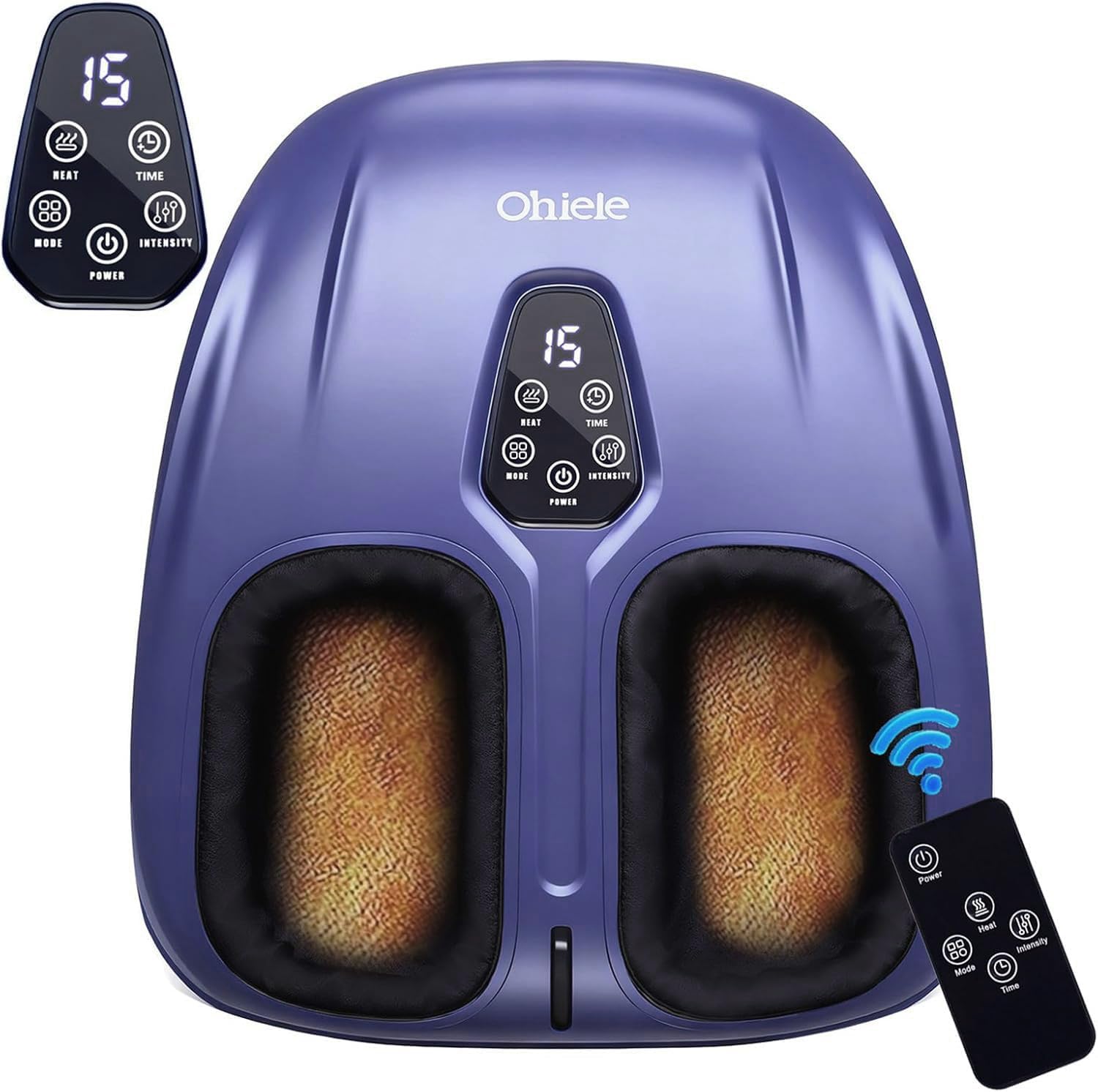 Ohiele Shiatsu Foot Massager com Calor