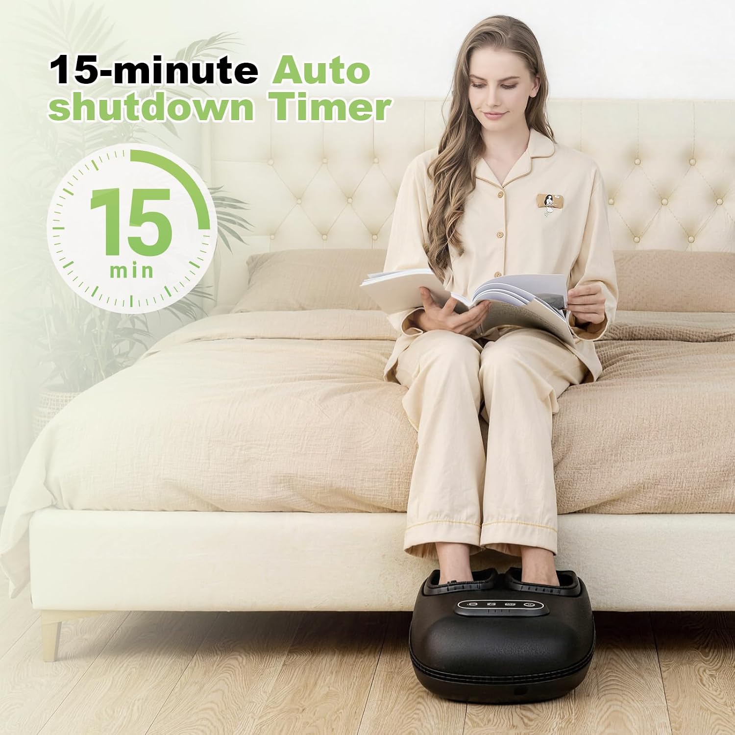 Lingteng Heated Foot Massager