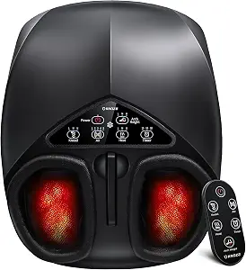 Knqze Shiatsu Foot Massager With Heat