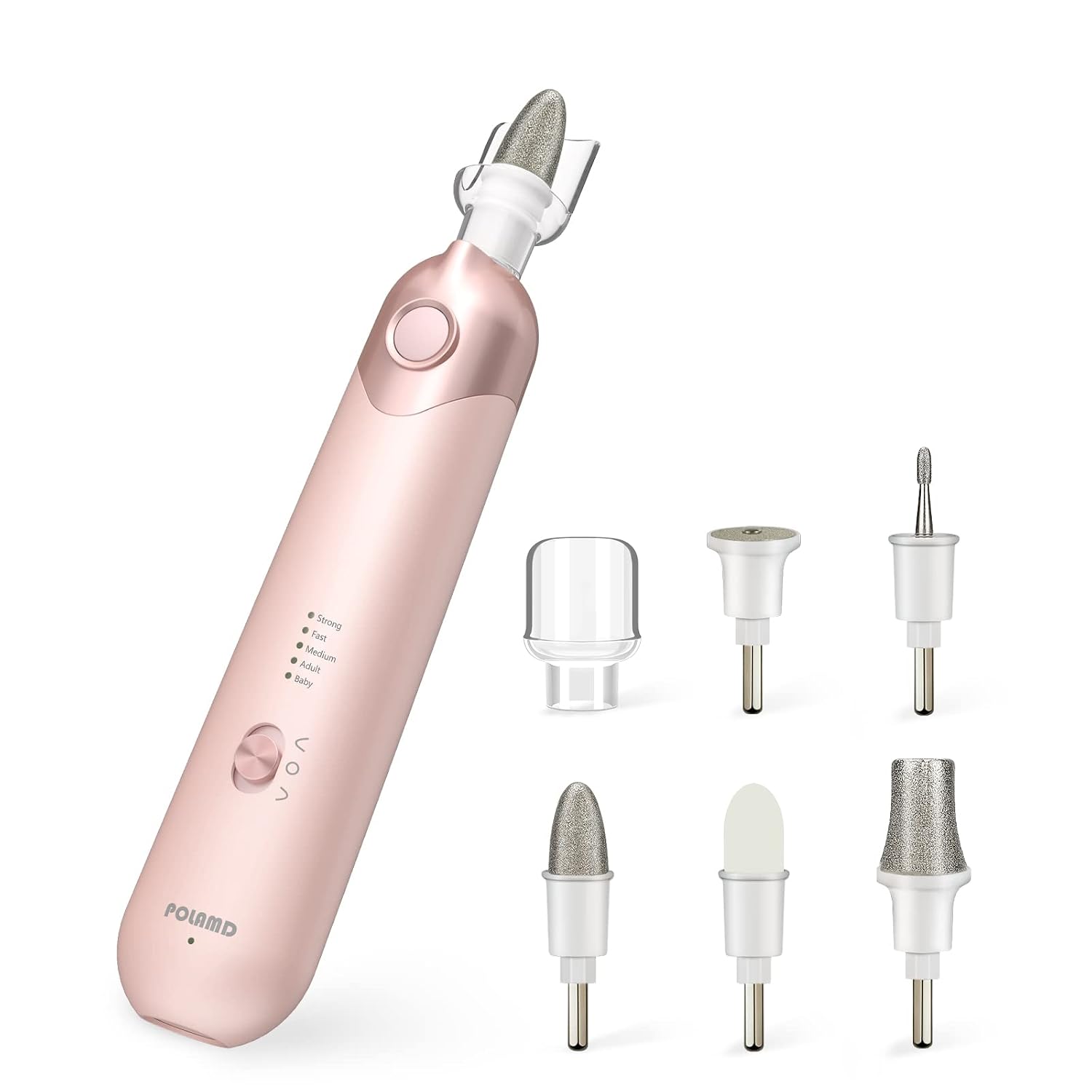 Highlights the product’s overall design, color variant, and compact cordless form factor.