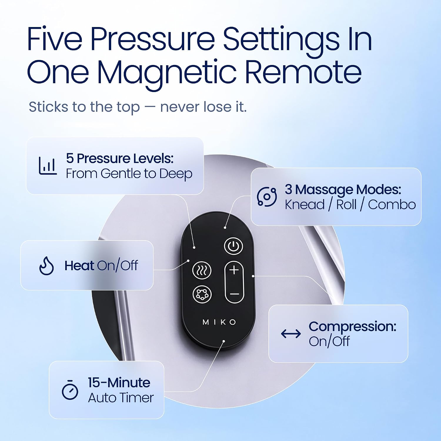 Miko Shiatsu Foot Massager With Heat