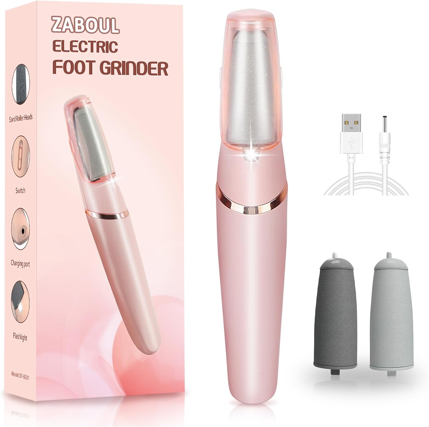 Zaboul Electric Foot Callus Remover