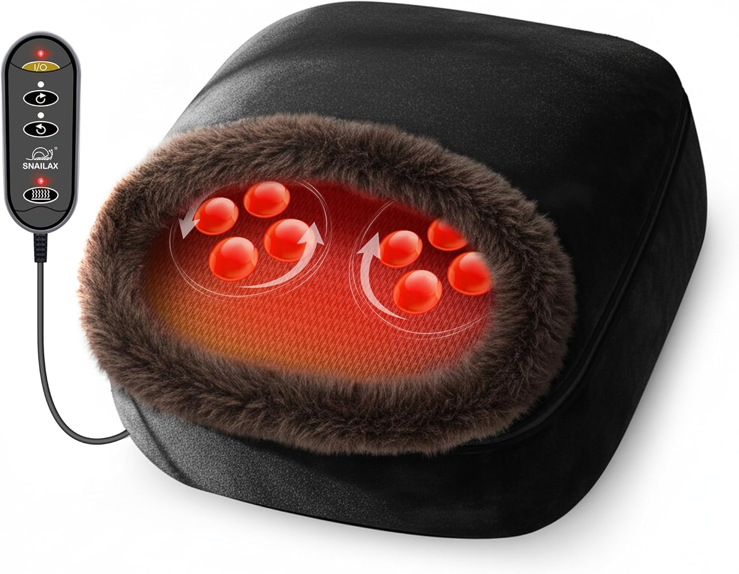 Snailax 2-Em-1 Massager With Heat