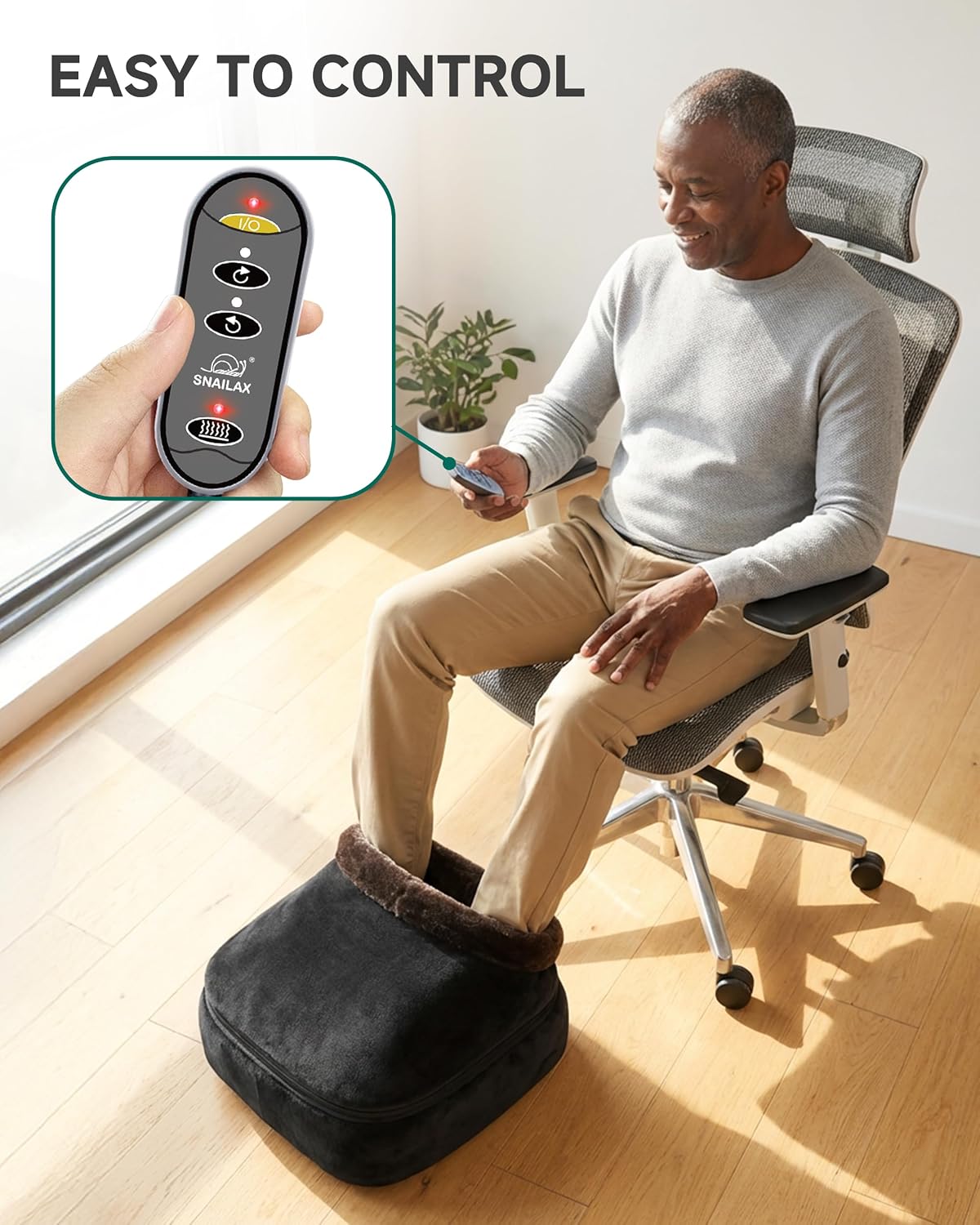 Highlights the 2-in-1 design and multifunctionality.