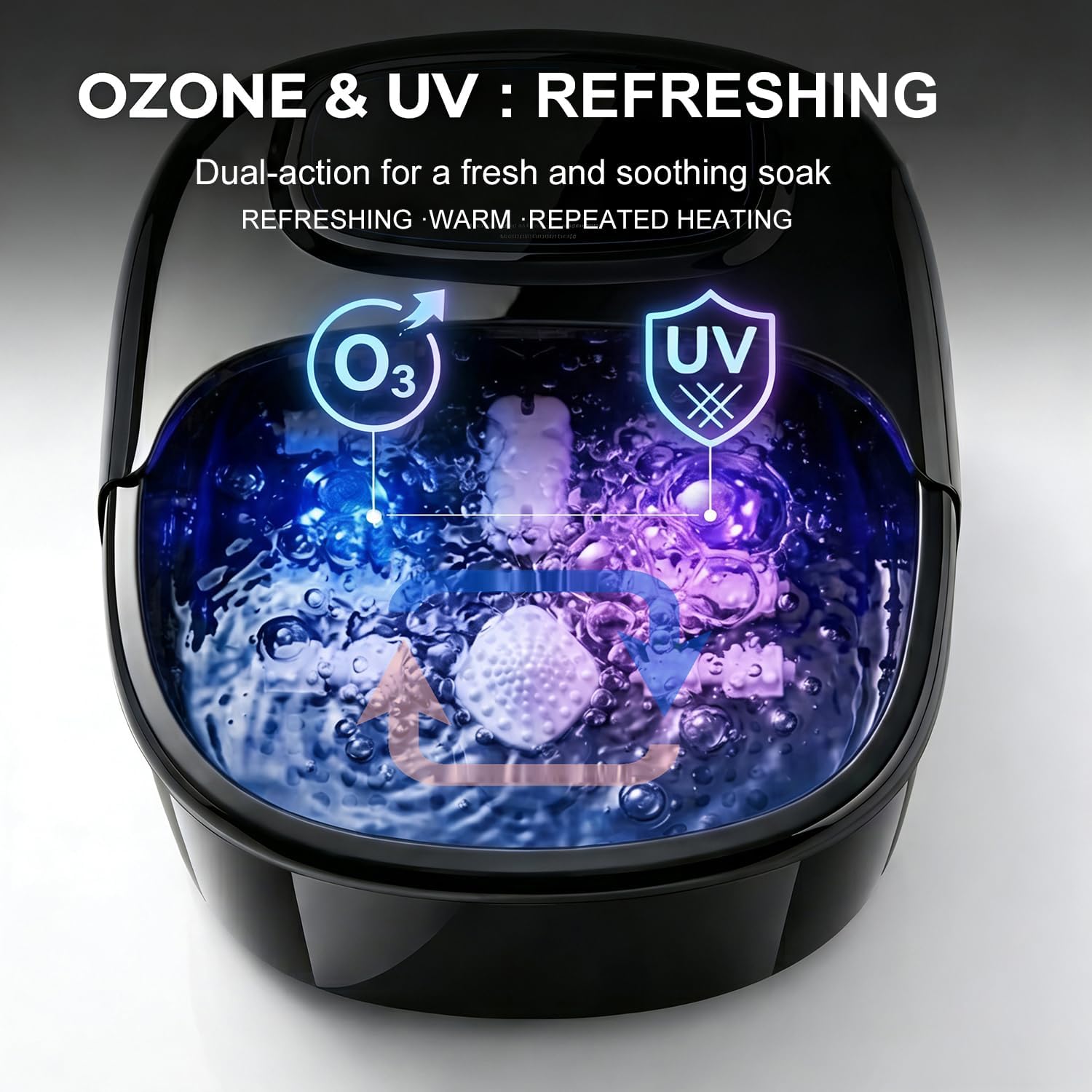 Helps explain how the product works and what makes it different from a basic foot tub.