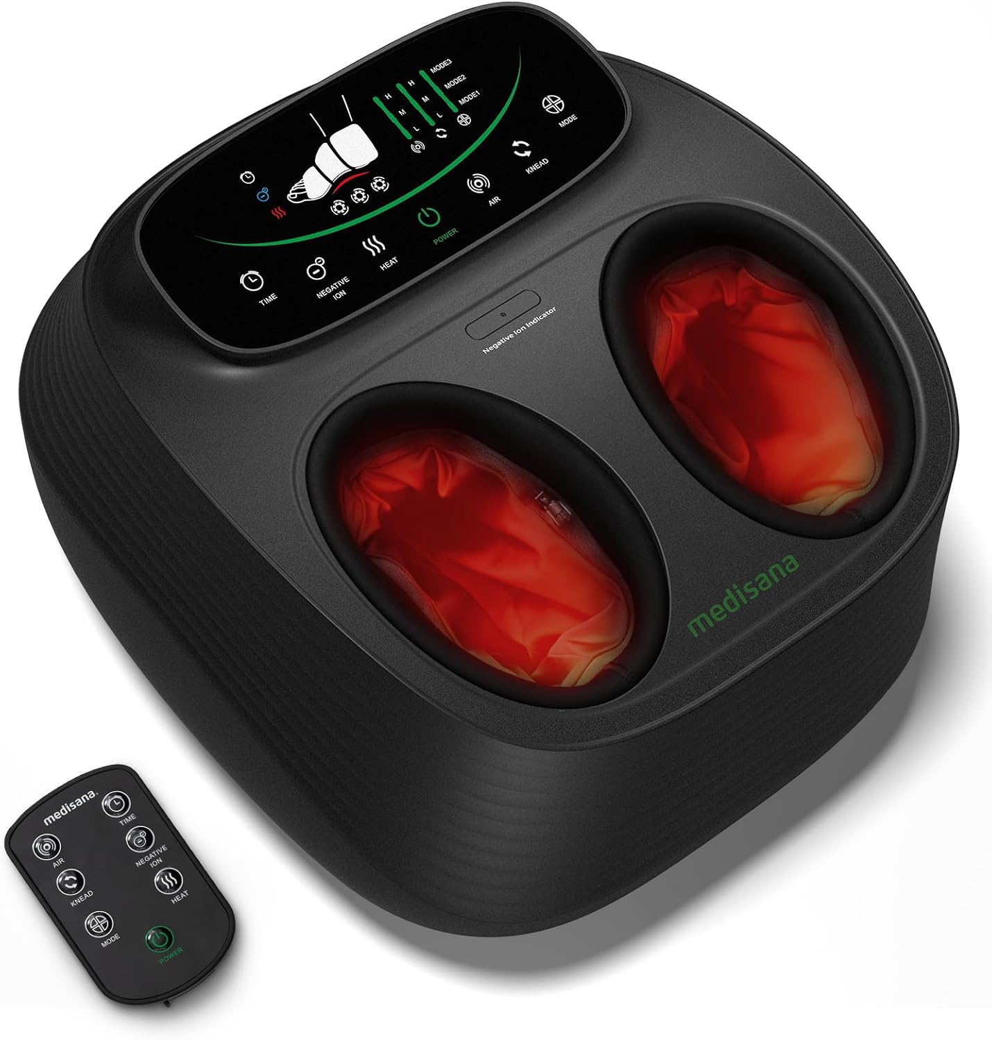 Medisana Shiatsu Foot Massager com Aquecimento