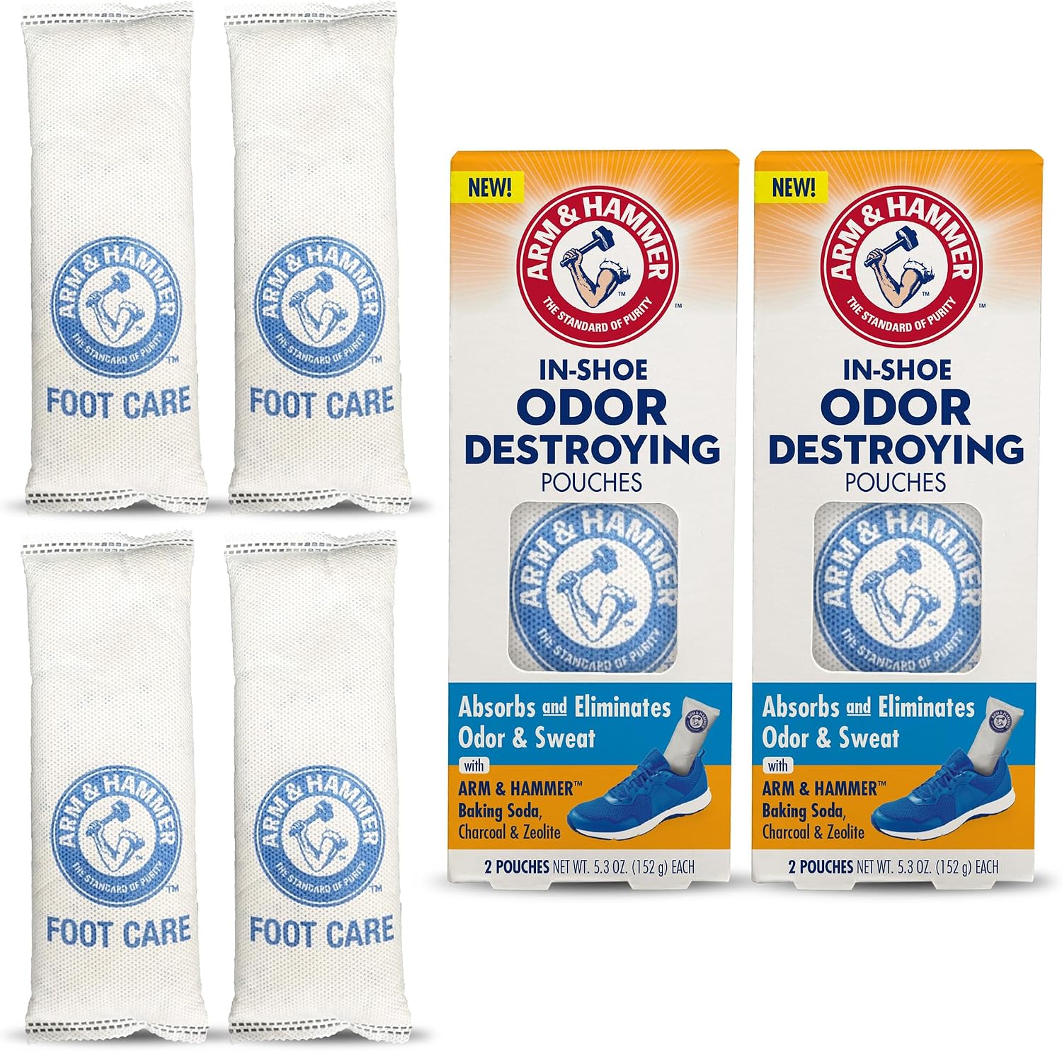 Brand recognition, product format, and package count clarity.