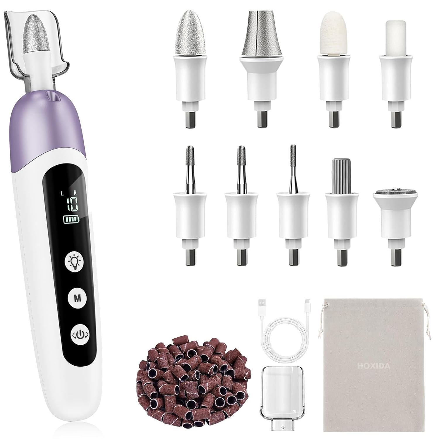 Hoxida Cordless Manicure Pedicure Kit