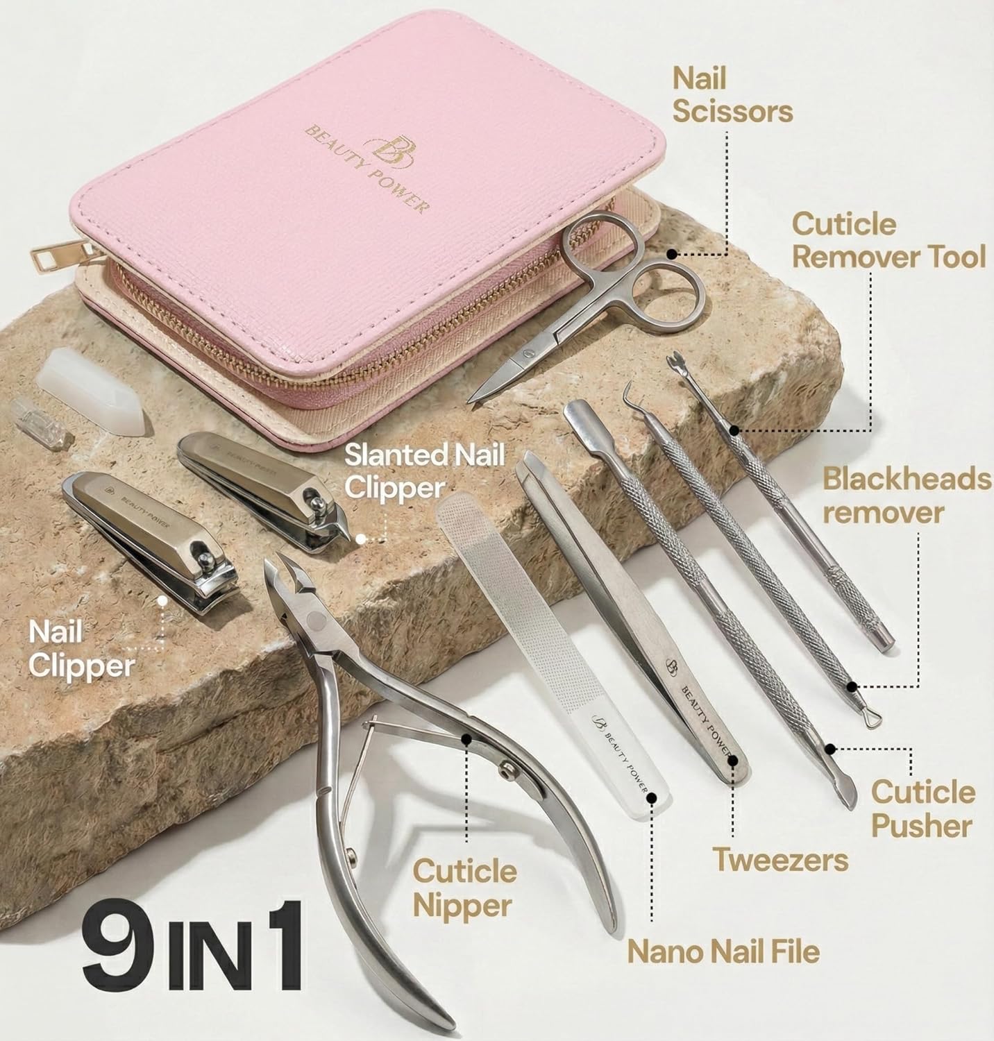 Beauty Power 9 Em 1 Manicure e Pedicure