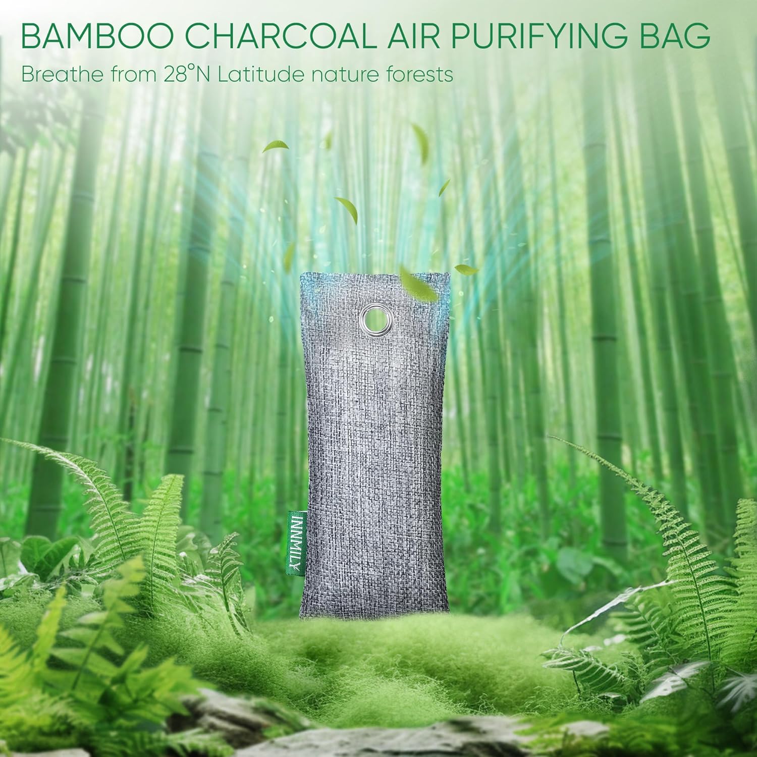 Supports the claim that the bags work through activated bamboo charcoal rather than fragrance.