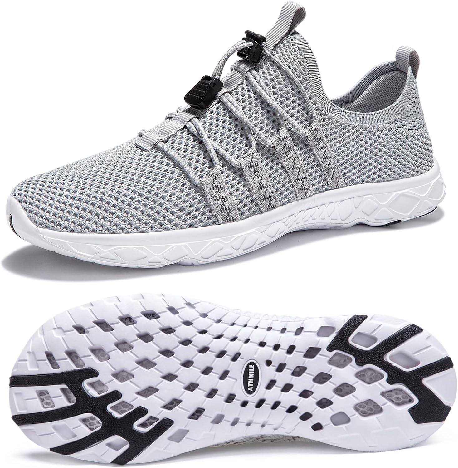 Shows the core look, silhouette, and casual athletic styling of the shoes.
