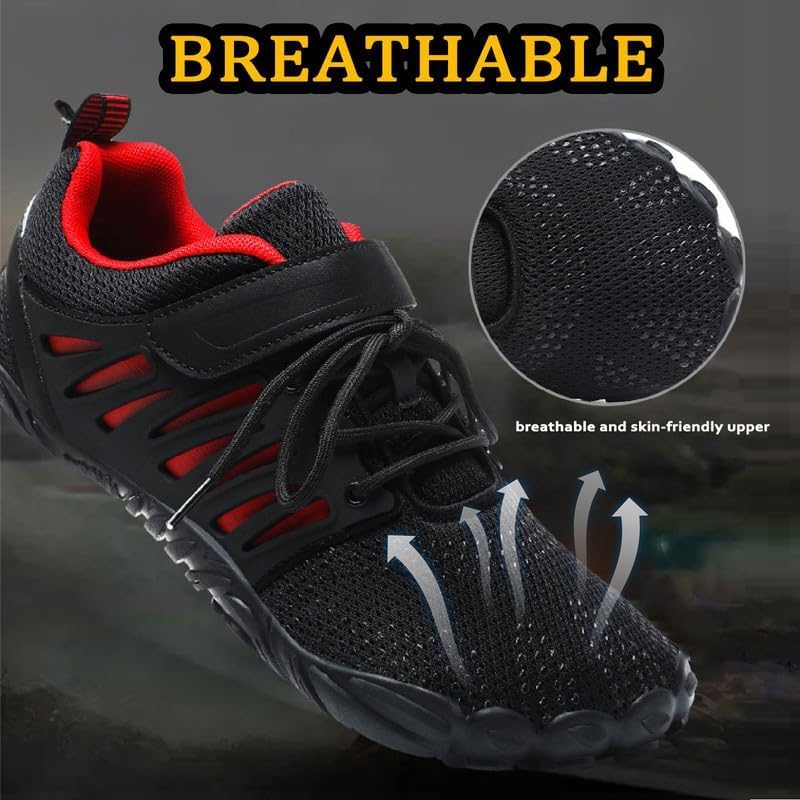 Mifawa Barefoot Shoes com Biqueira Larga