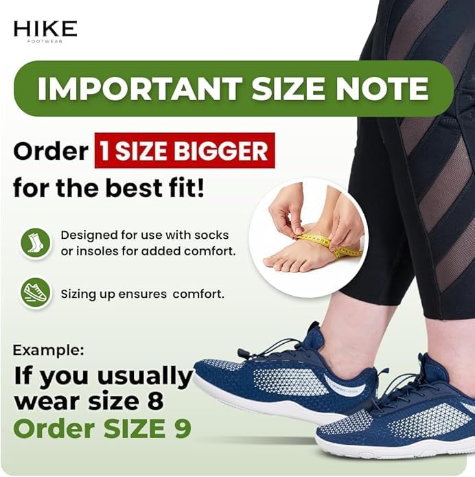 Helps readers understand the barefoot design, low stack height, and everyday wear look.