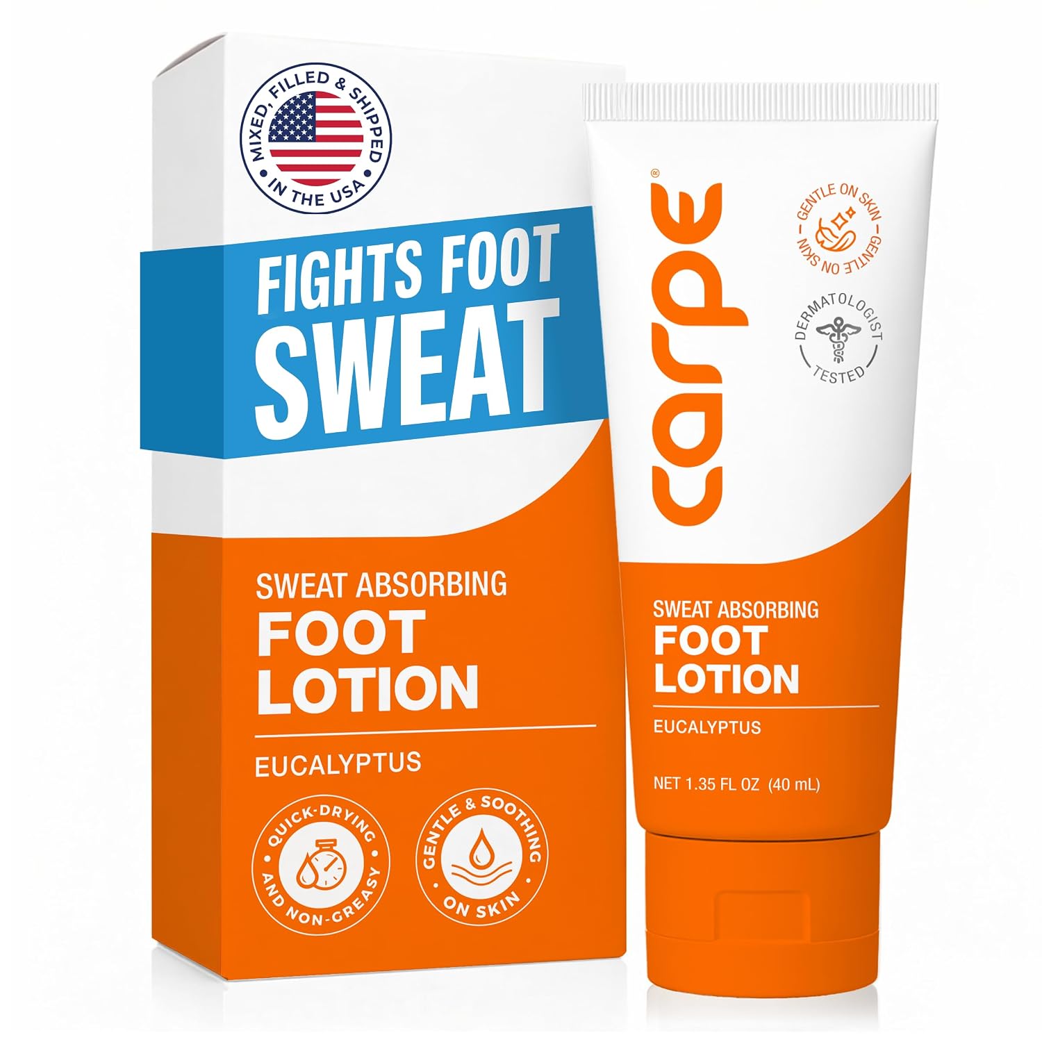 Brand identity, product format, and a clear first impression of the lotion bottle.