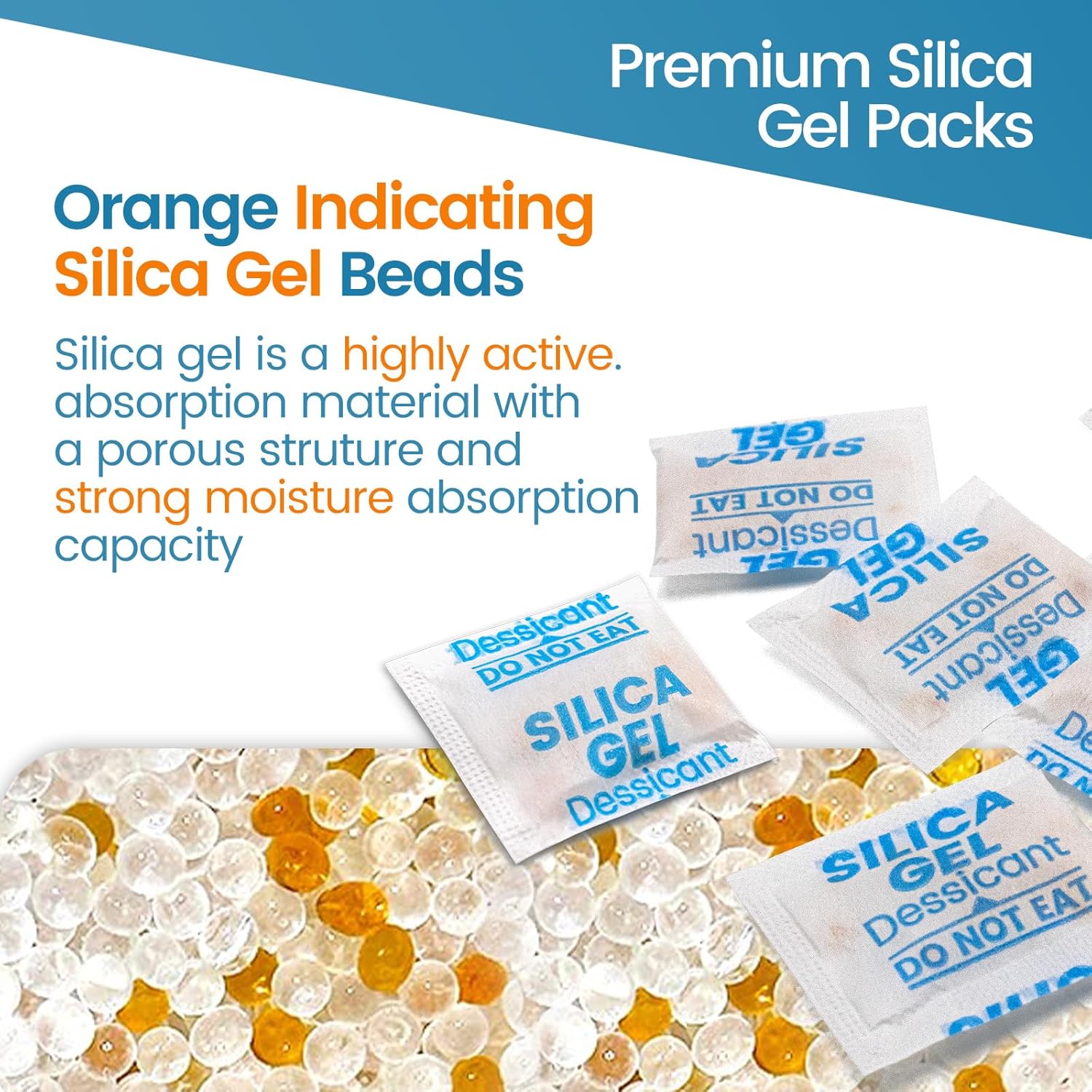 Helps explain the small 1g format, breathable construction, and lightweight nature of each packet.