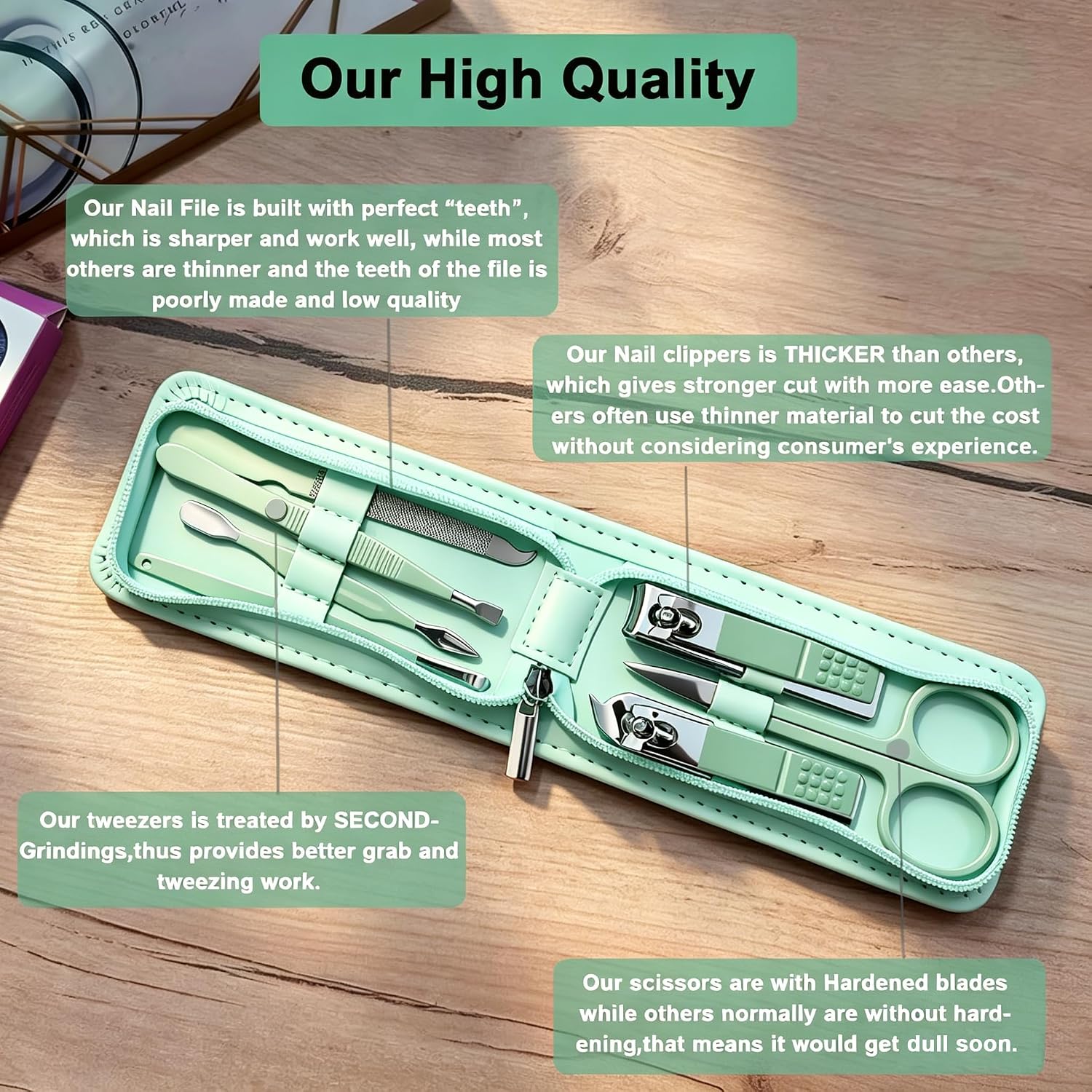 Hantekas 7-Piece Manicure Set