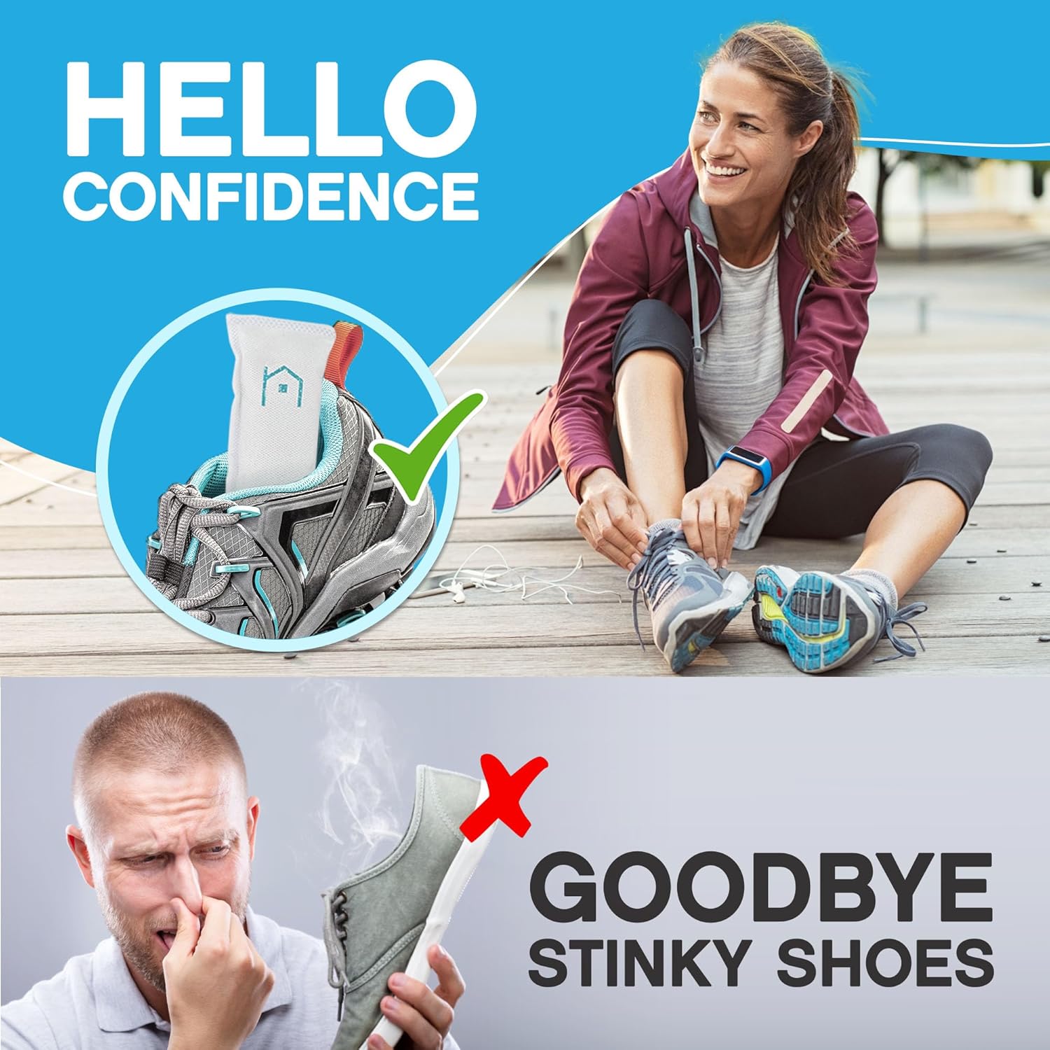 Helps illustrate build, profile, and how unobtrusive it would be inside footwear or storage spaces.