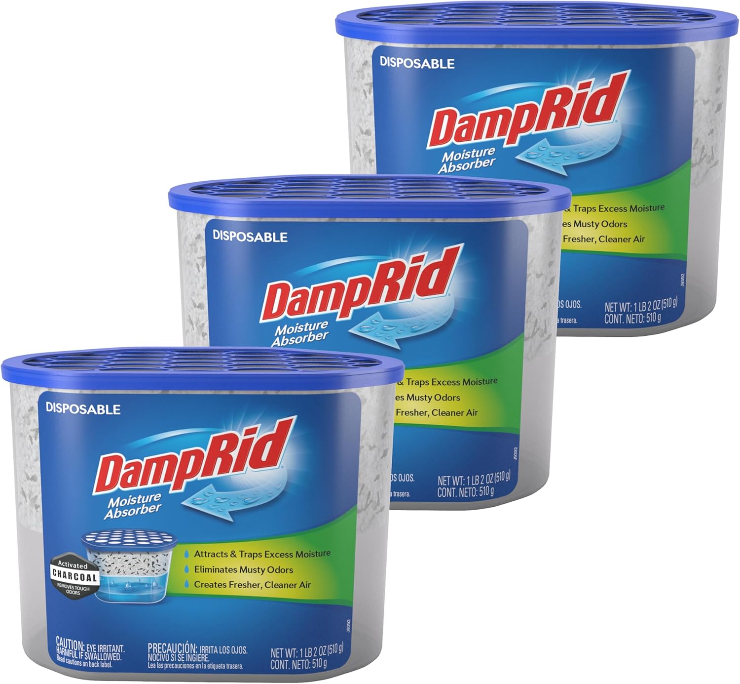 Damprid Moisture Absorber 3-Pack