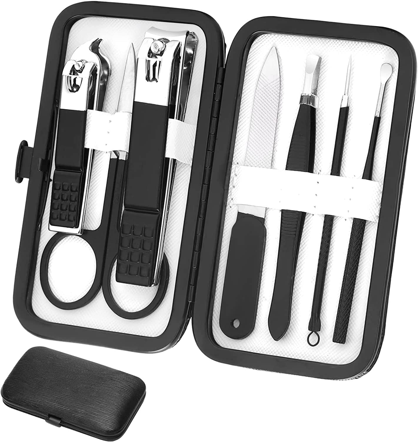 Shows the overall kit contents, portability, and compact storage case.