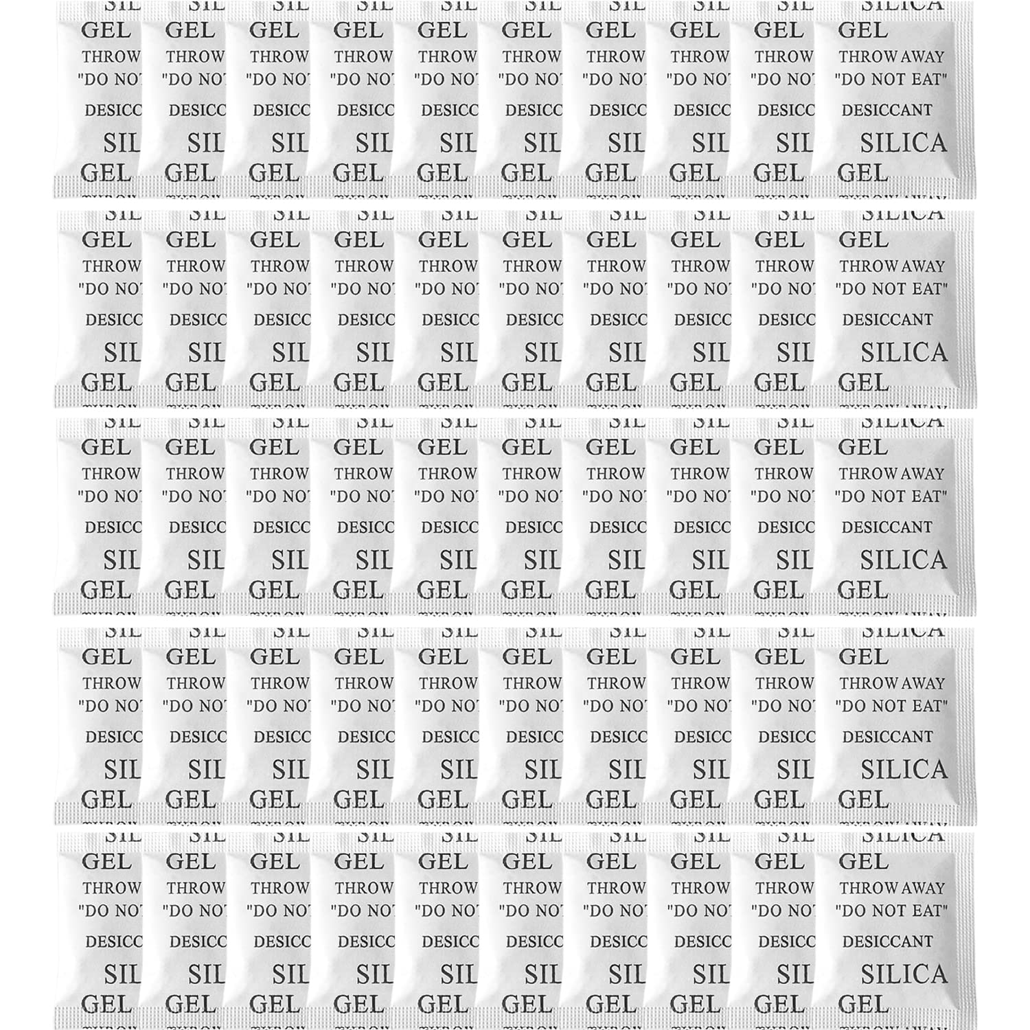 Smaringwing 50-Pack Silica Gel Packets