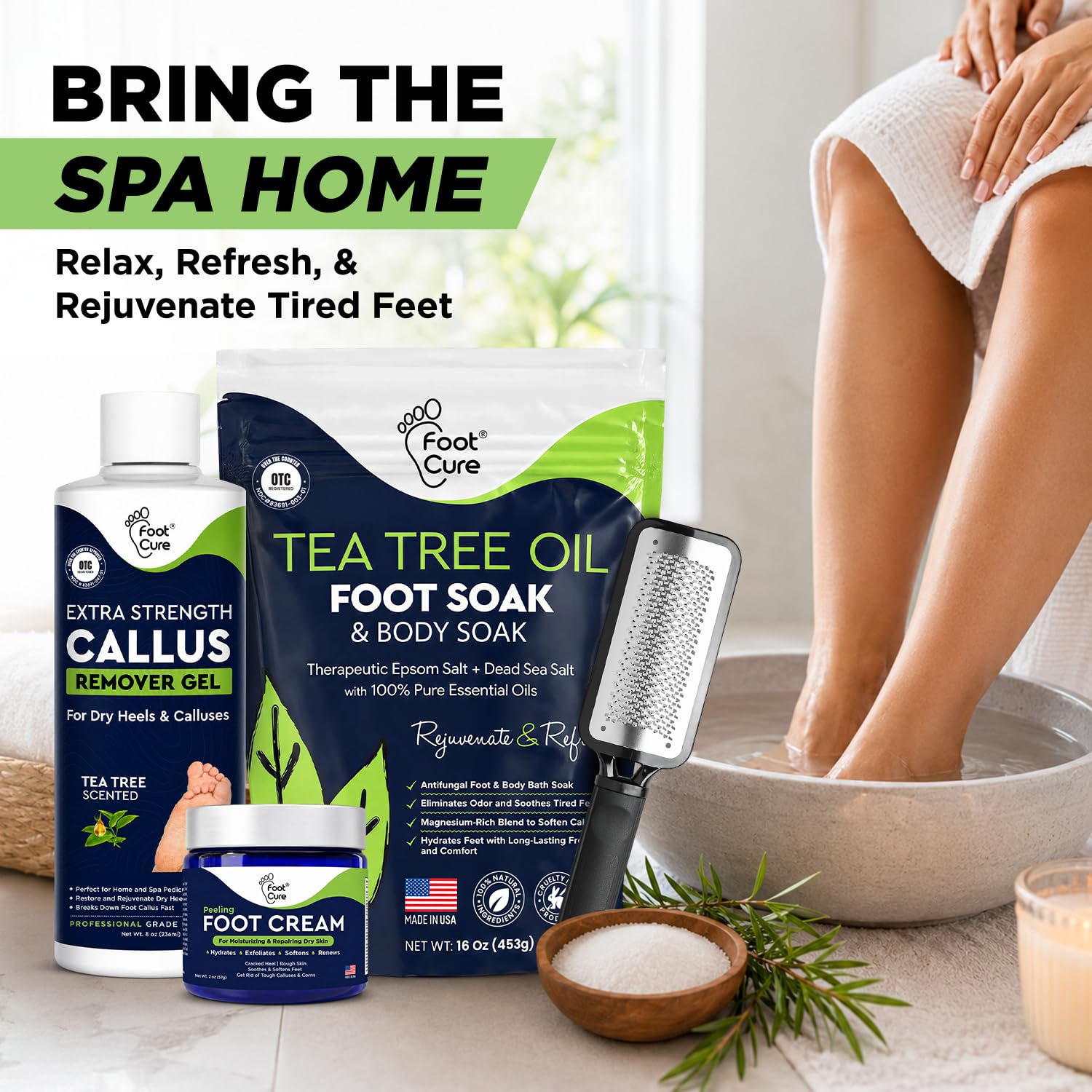 Foot Callus Remover Set, Foot Cure