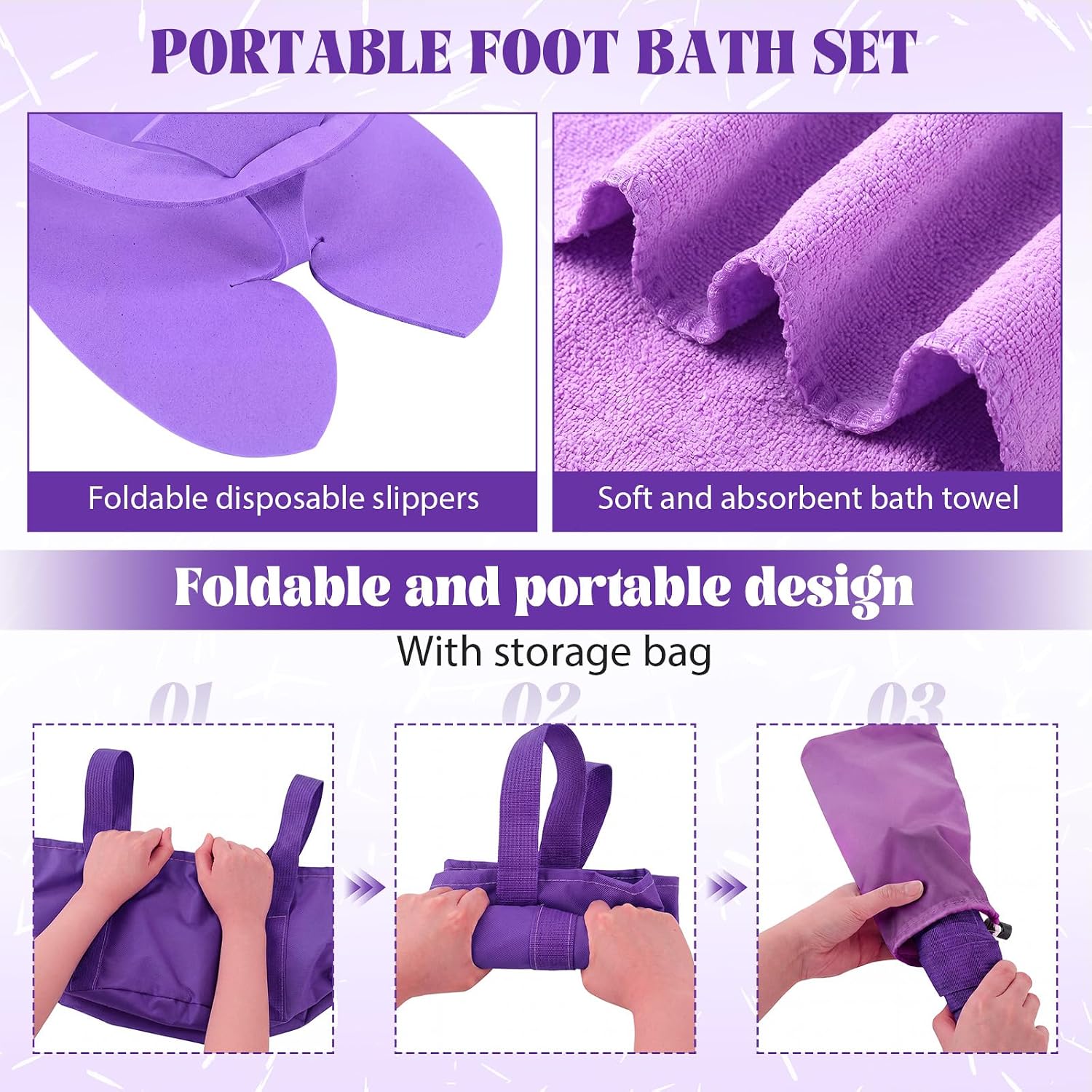 Helps explain capacity, build style, and how the collapsible foot tub is engineered for portability.