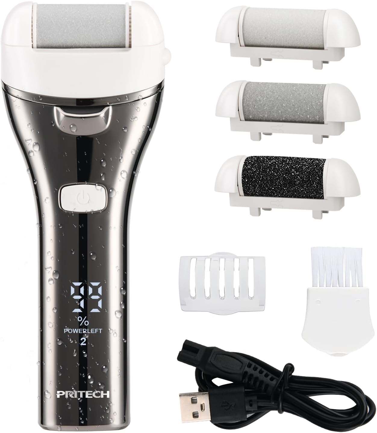 Pritech Rechargeable Foot Callus Remover
