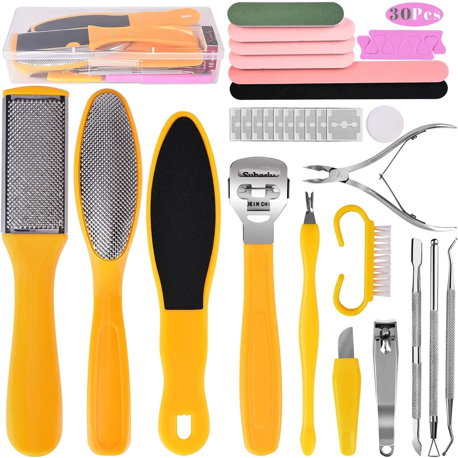Professional Foot Care Kit 30-Piece