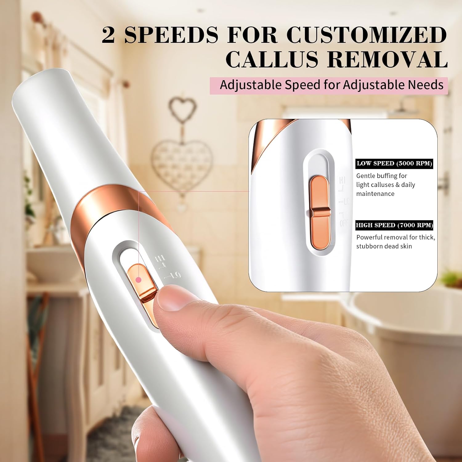 Palettech Electric Foot Callus Remover