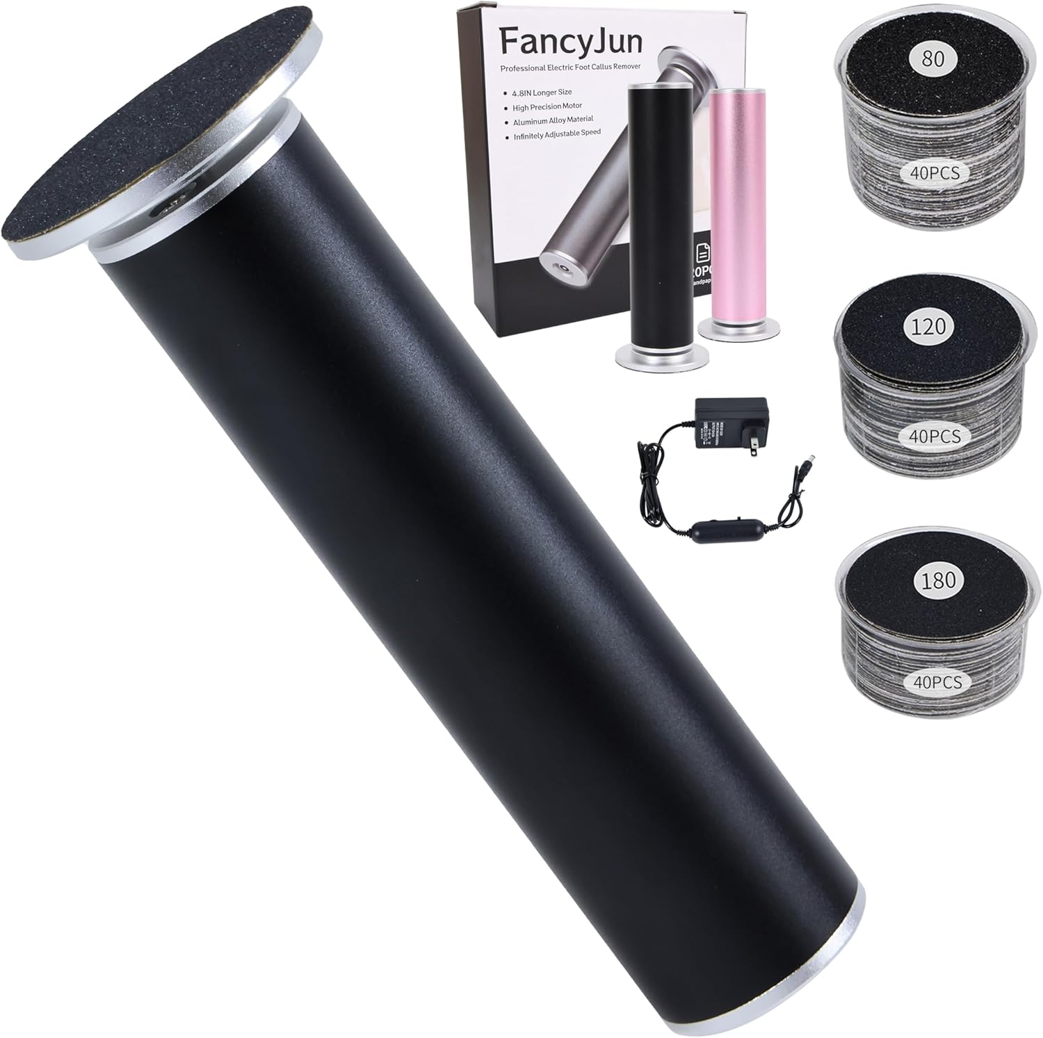Shows the overall design, size, and premium-looking aluminum body, which helps establish first impression and product identity.