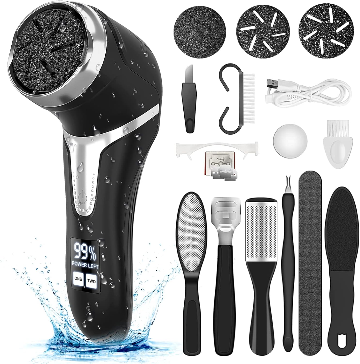 Hoxida Electric Callus Remover com Vacuum
