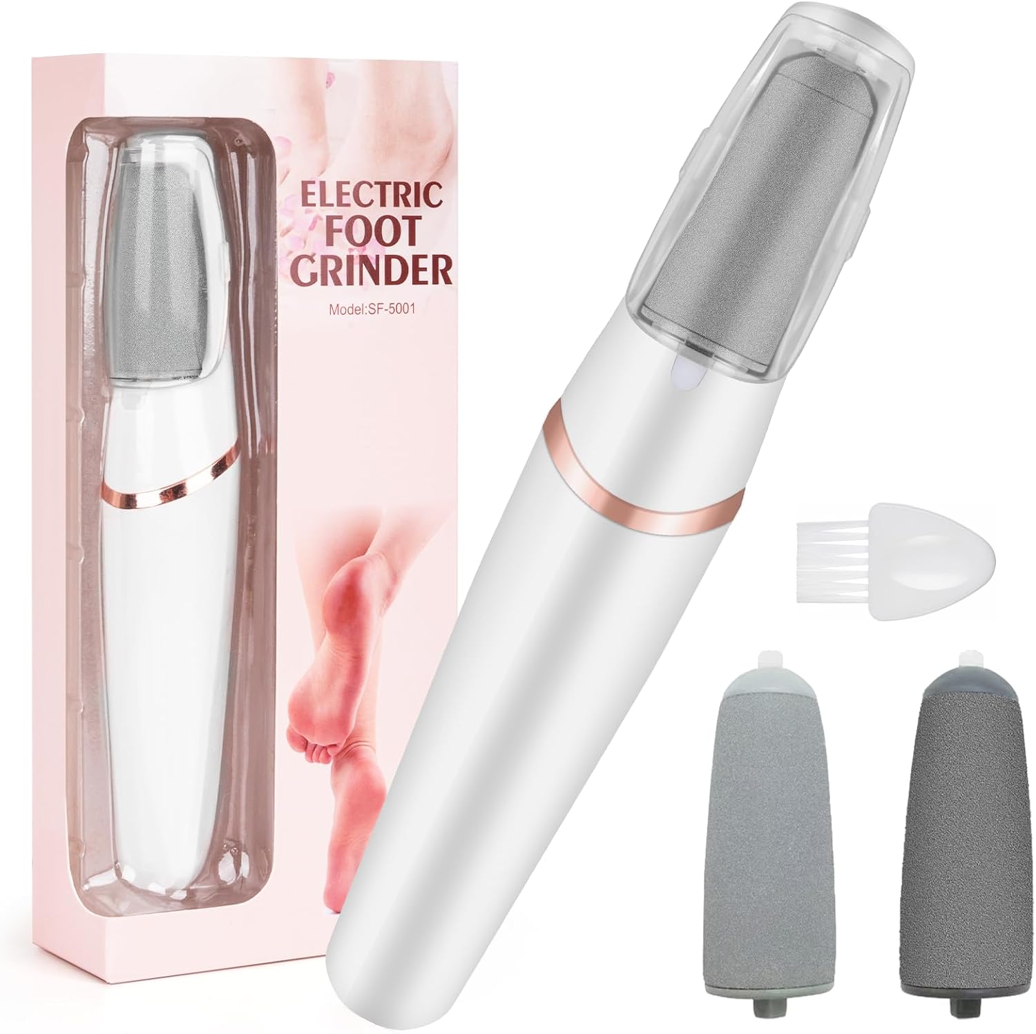 Liyujsdz Electric Foot File And Callus Remover