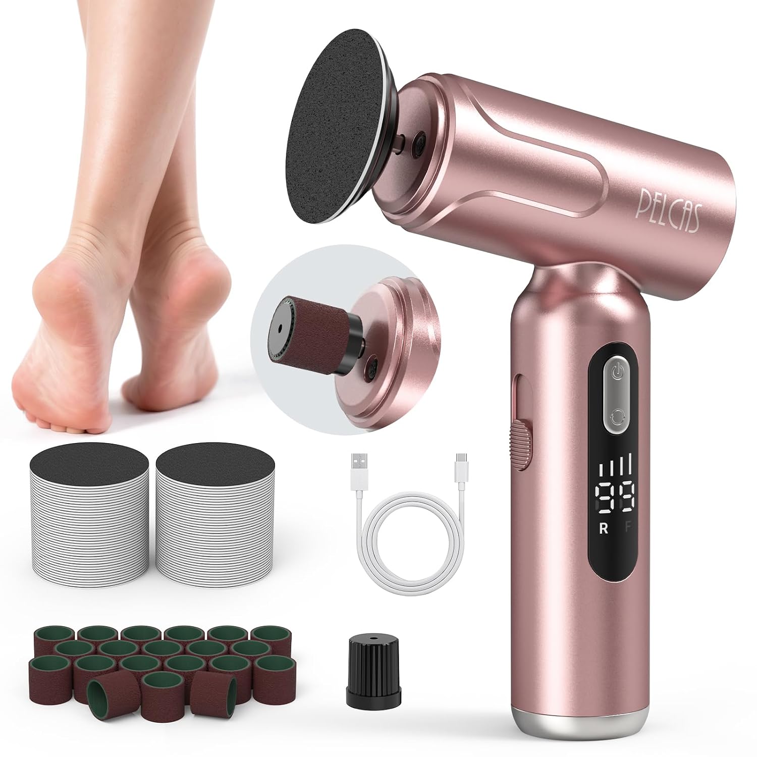 Pelcas Electric Foot Callus Remover
