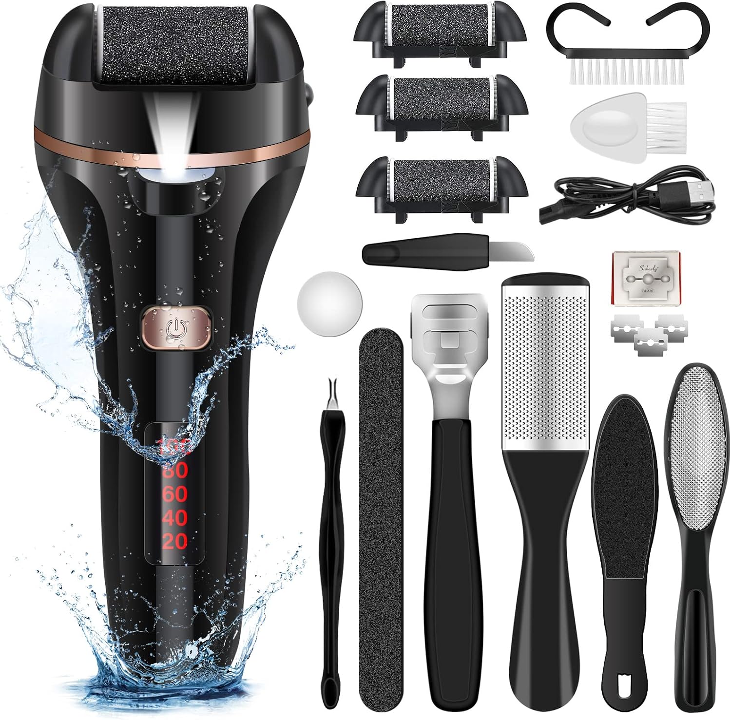 Morevac Electric Foot File Callus Remover