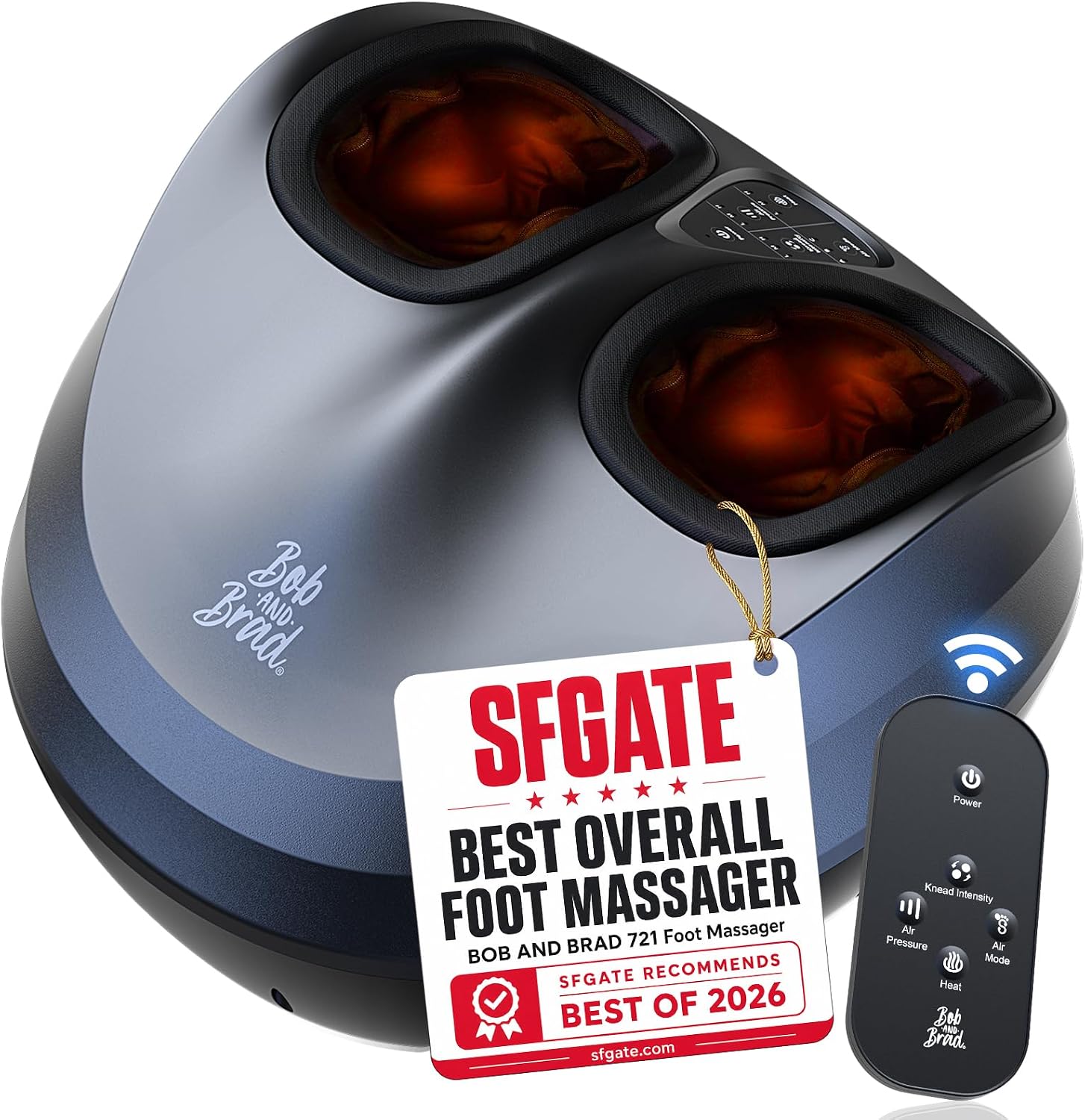Bob And Brad 721 Foot Massager com Aquecimento
