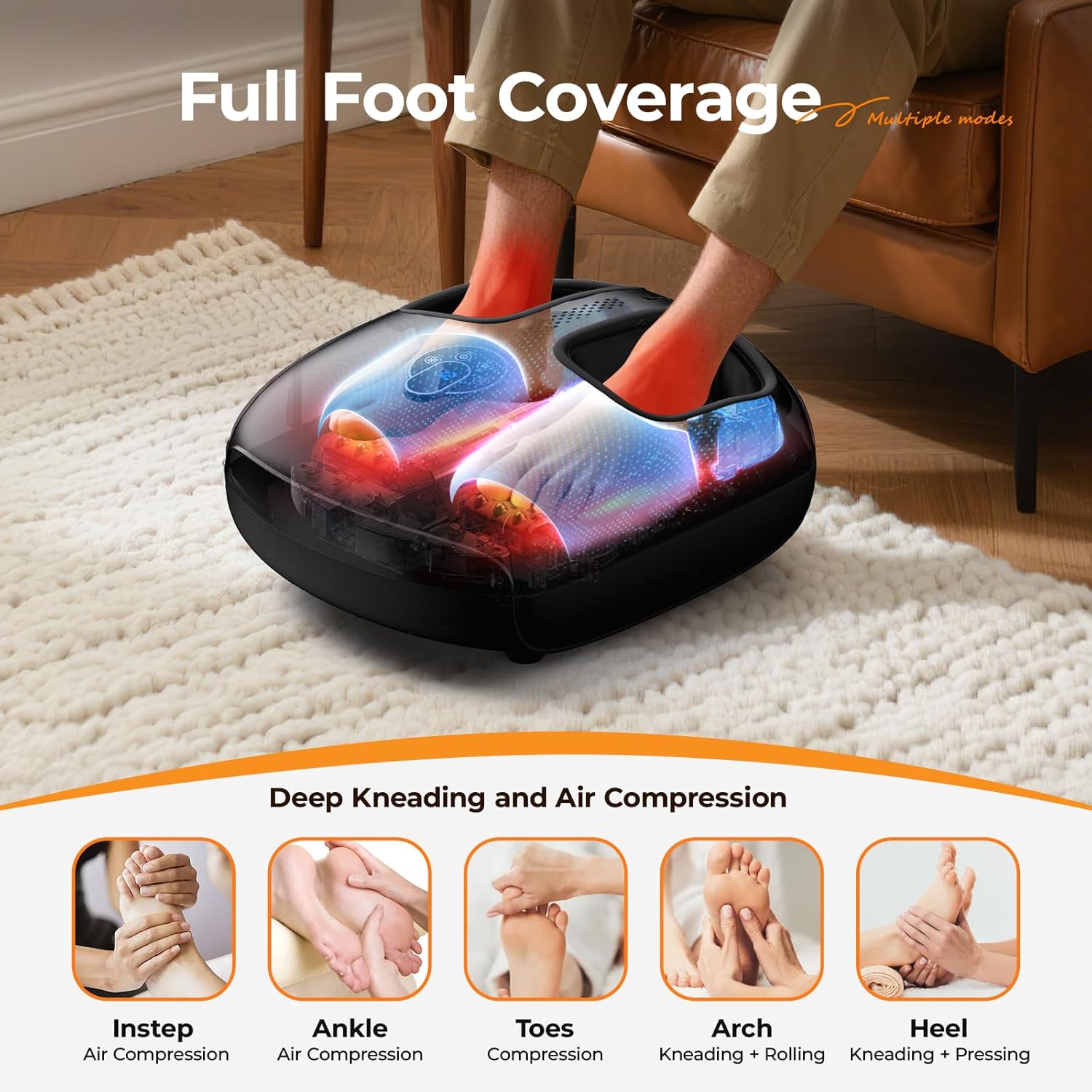Htm Foot Massager With Heat