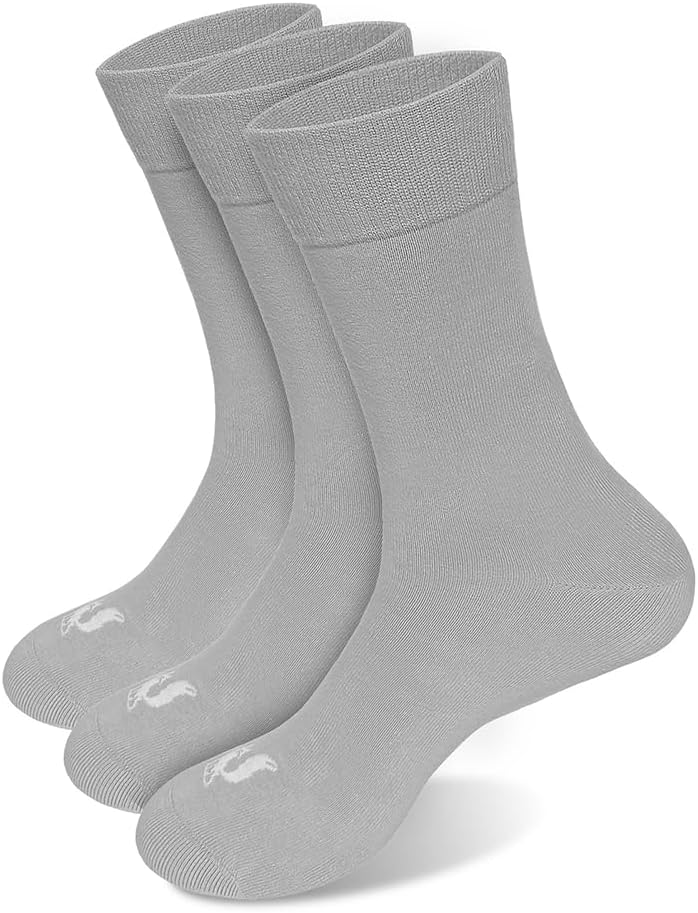 Kukafox Men’s Cotton Dress Socks