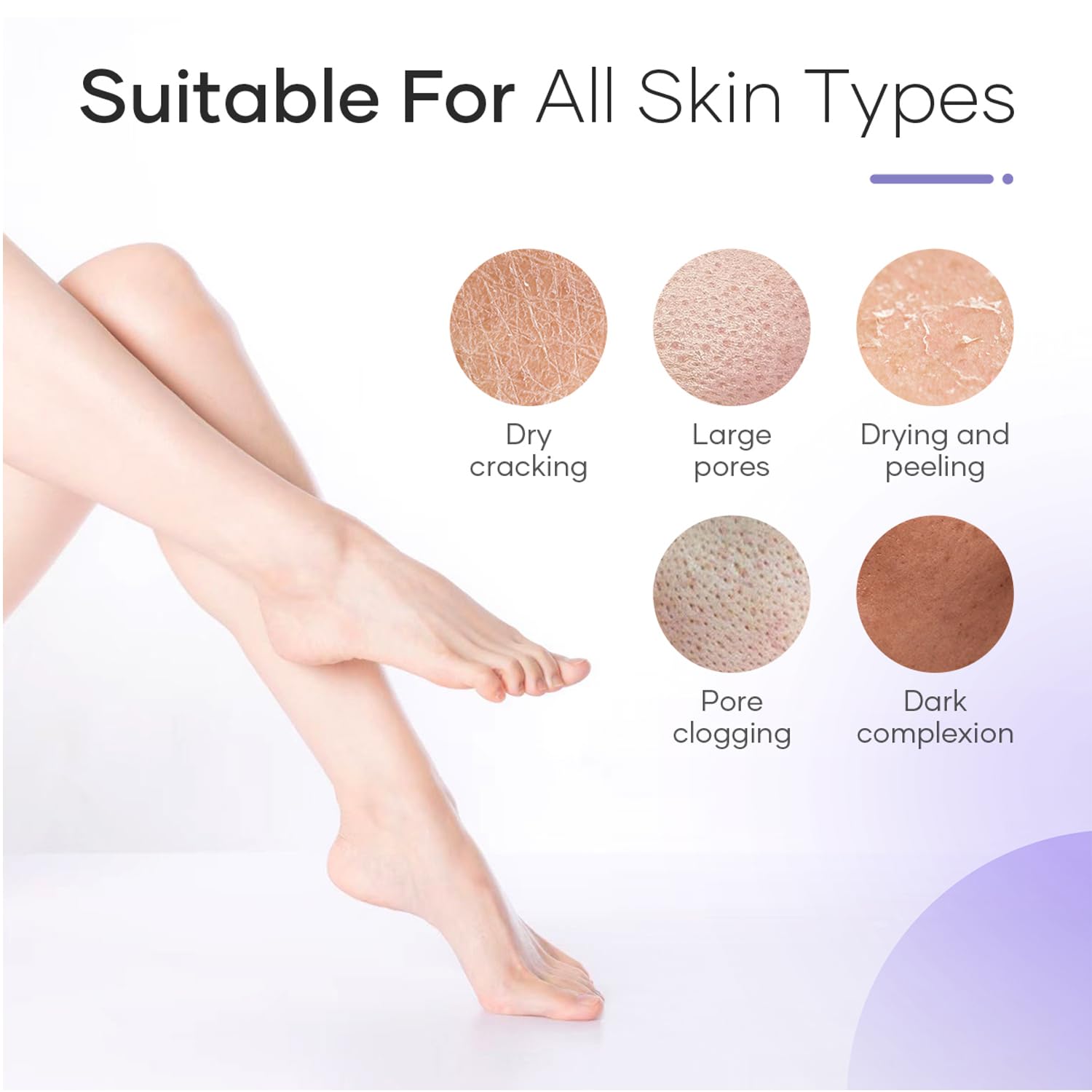Useful for showing formula detail, product format, or the practical nature of one treatment step.