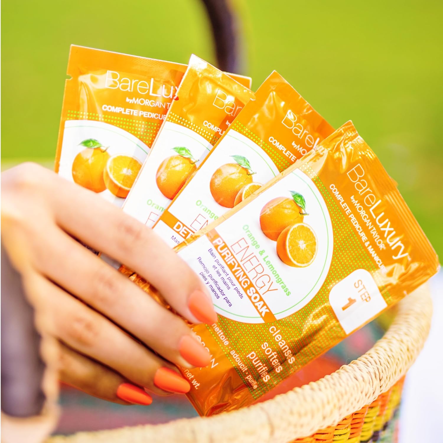 Supports discussion of texture, formula type, and the difference between the soak, masque, scrub, and butter.