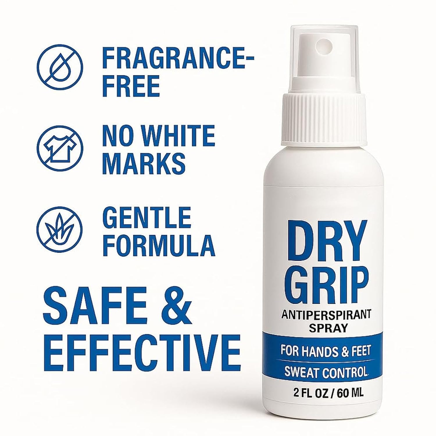 Antitranspirante Spray para Pés de Secagem Rápida